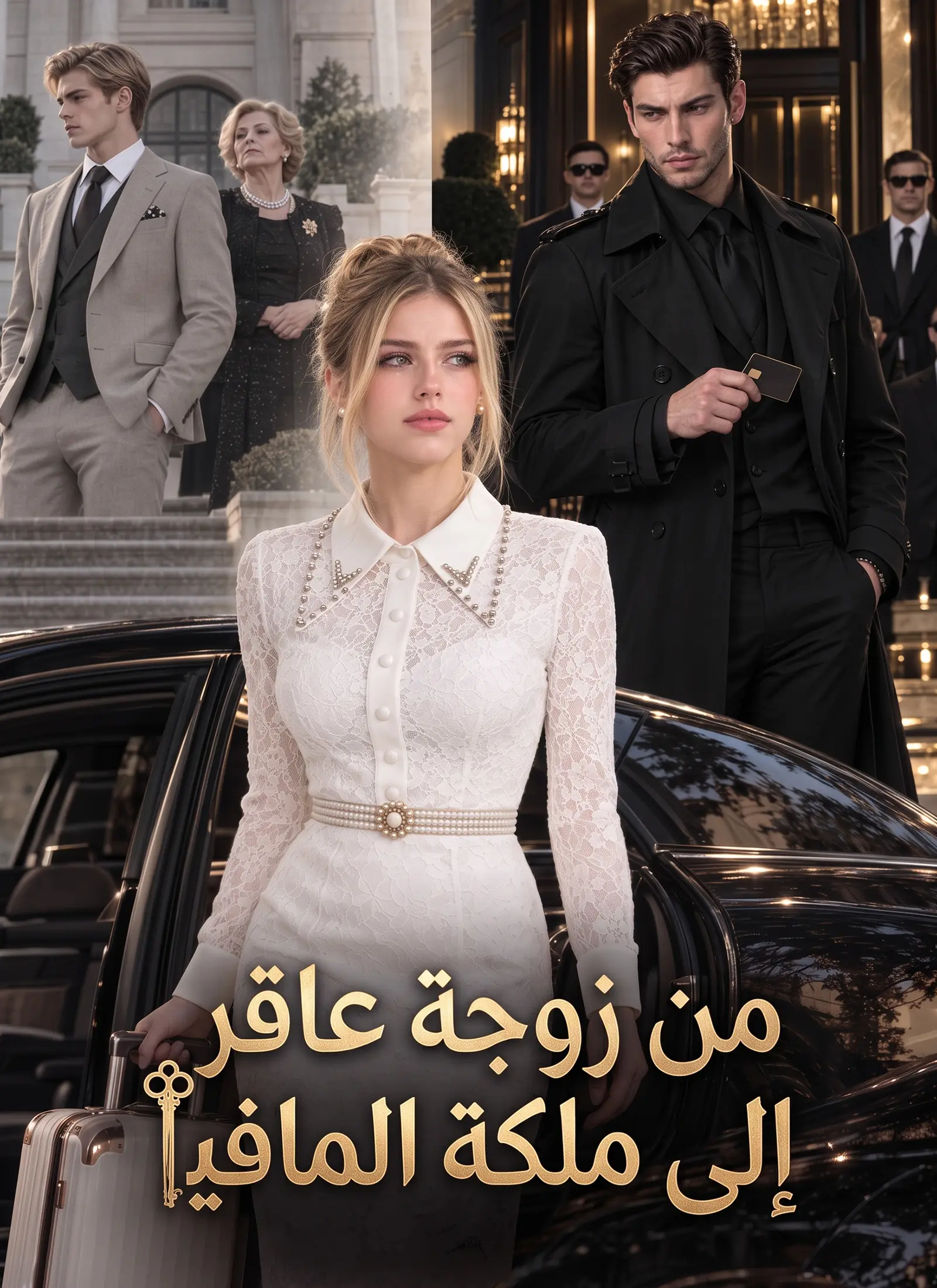 من زوجة عاقر إلى ملكة المافيا short drama poster