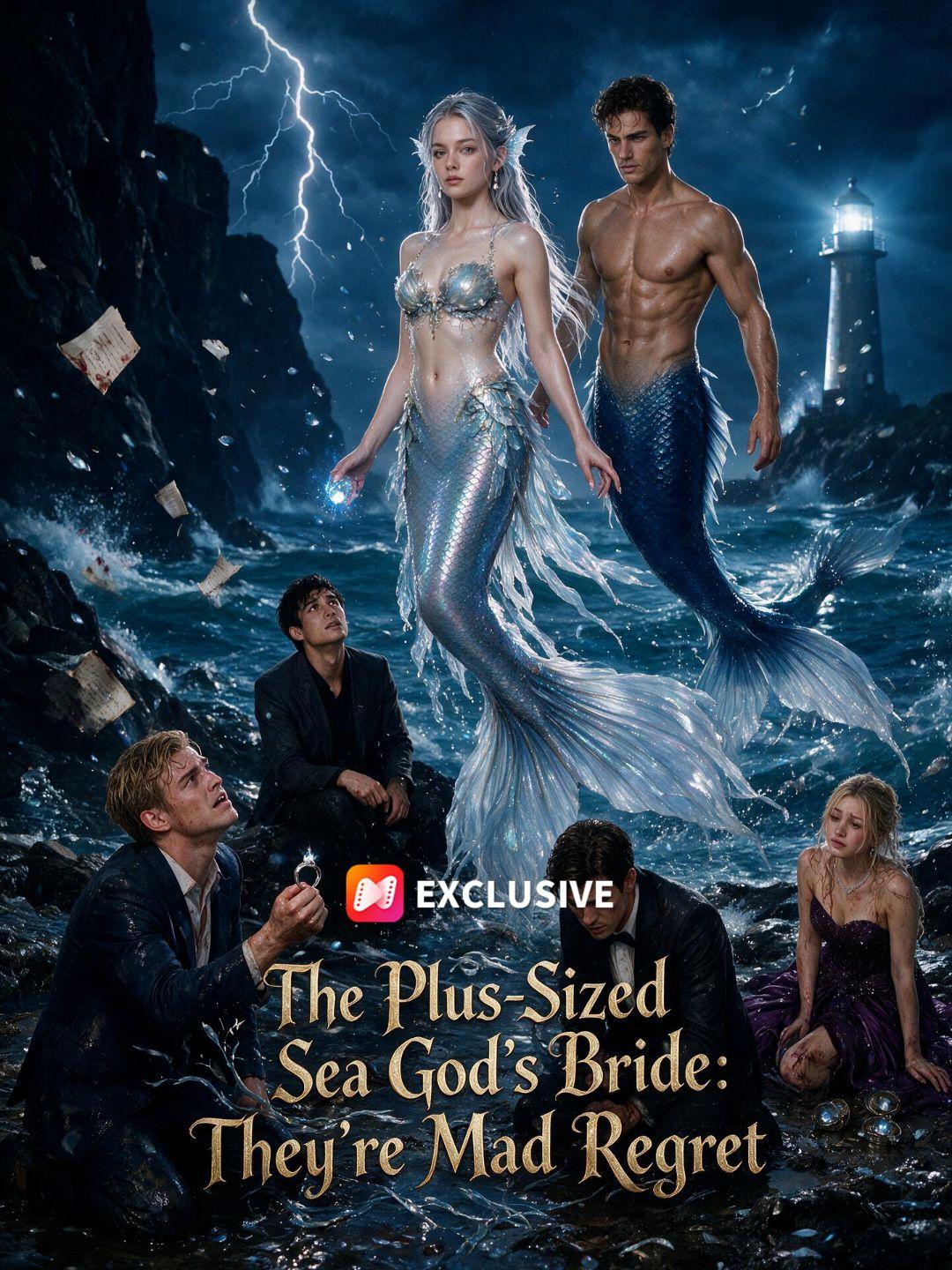 The Plus-Sized Sea God's Bride: They’re Mad Regret short drama poster