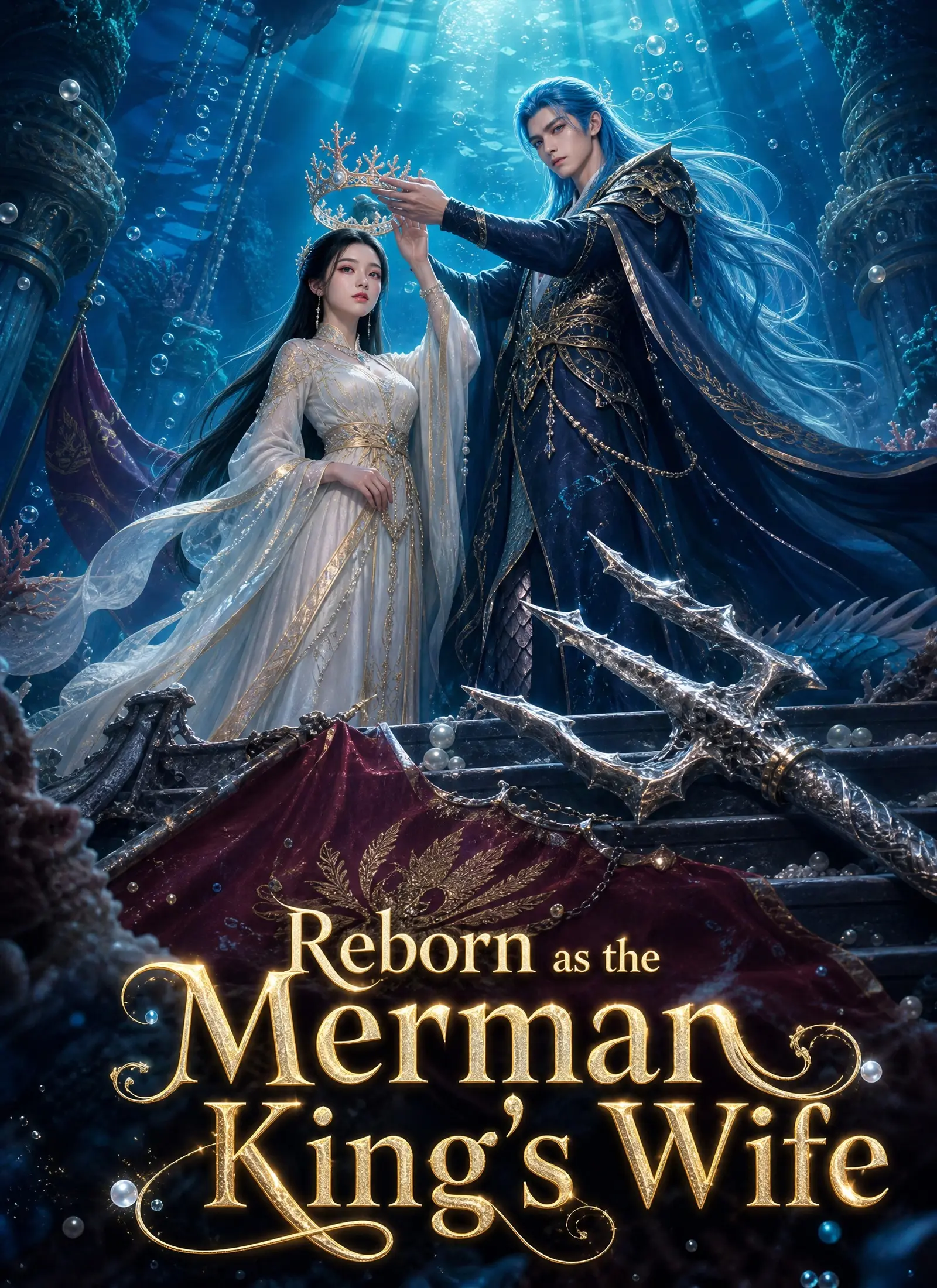 [Dubbed]Reborn as the Merman King's Wife short drama poster