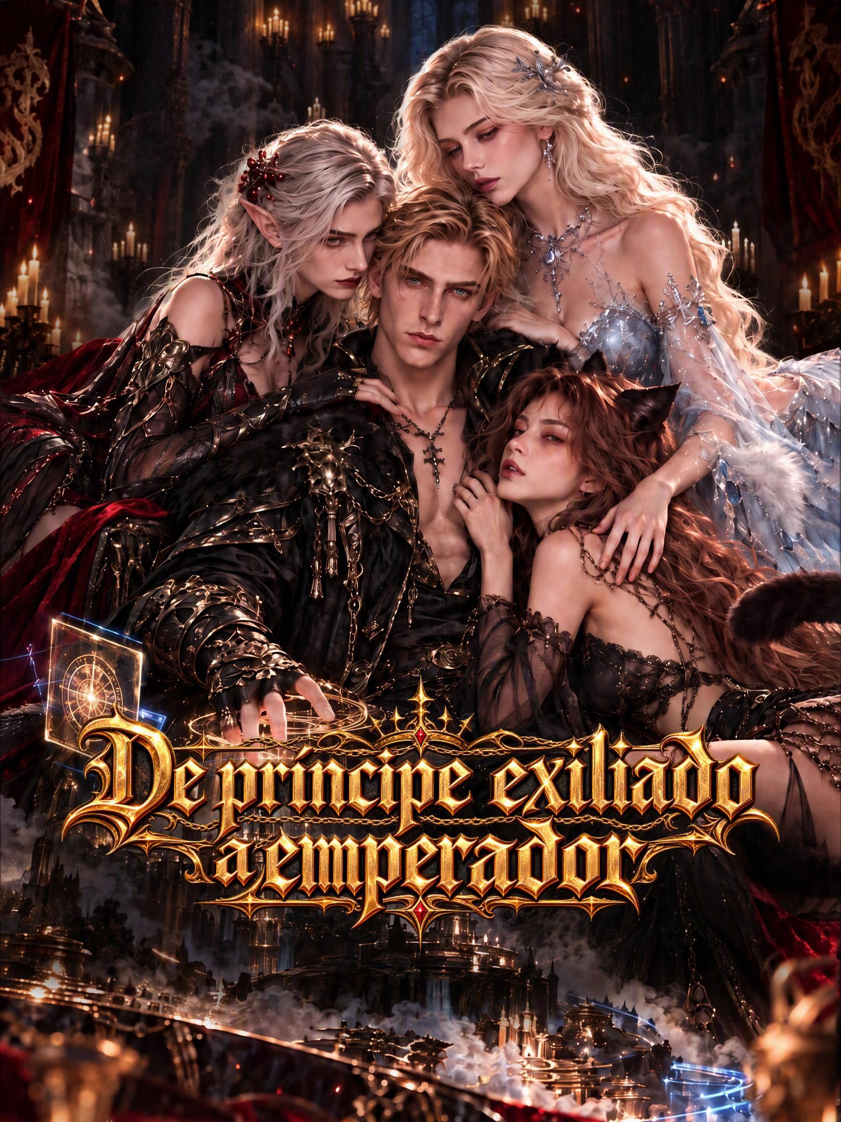De príncipe exiliado a emperador short drama poster