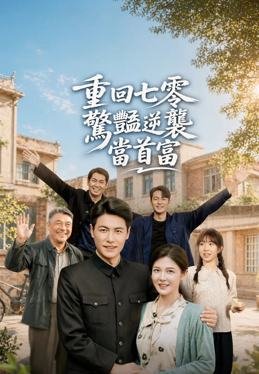 重回七零驚豔逆襲當首富 short drama poster