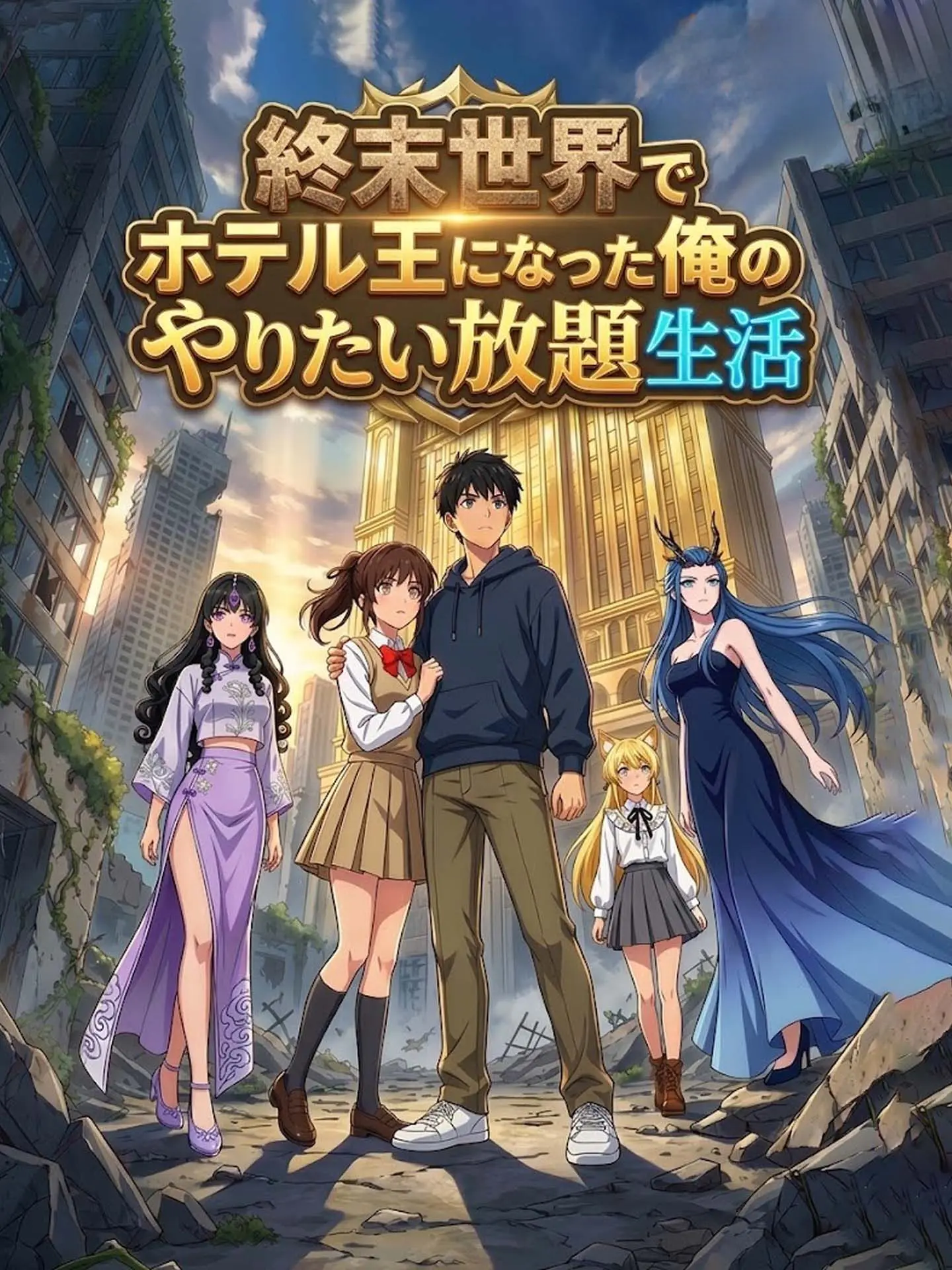 終末世界でホテル王になった俺のやりたい放題生活 short drama poster