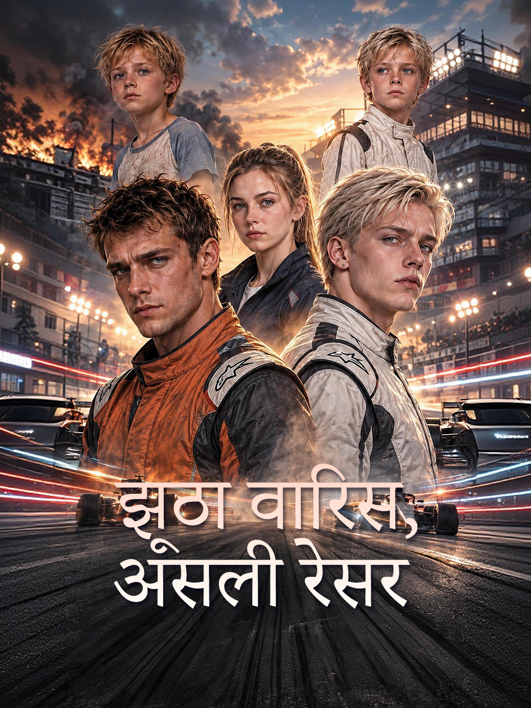 झूठा वारिस, असली रेसर short drama poster