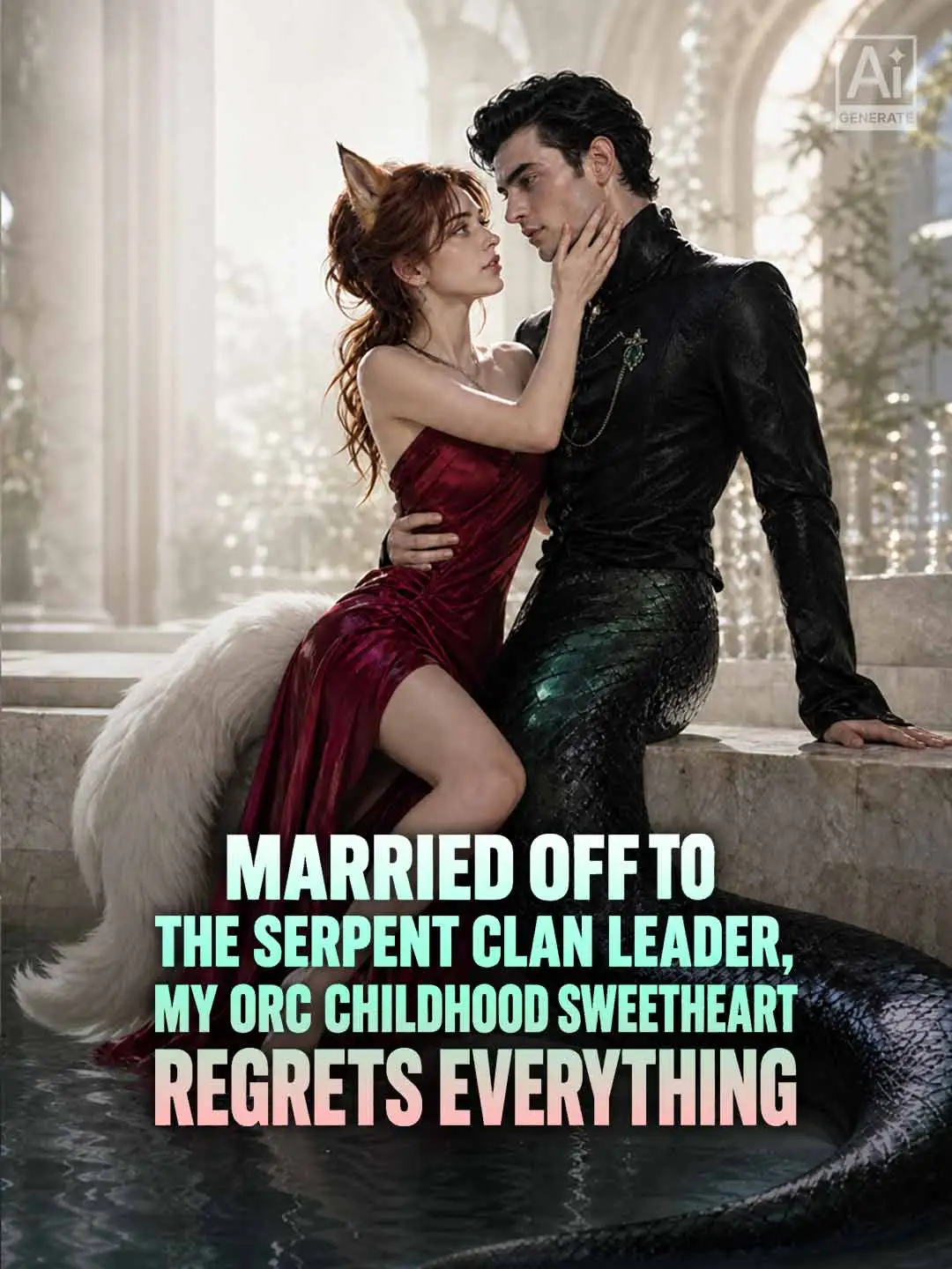 Married Off to the Serpent Clan Leader, My Orc Childhood Sweetheart Regrets Everything short drama poster