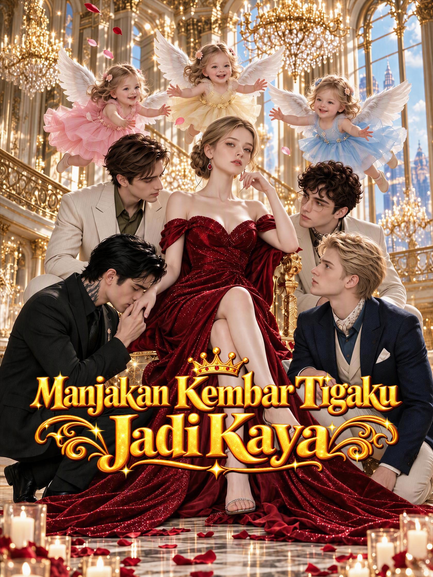 Manjakan Kembar Tigaku Jadi Kaya short drama poster