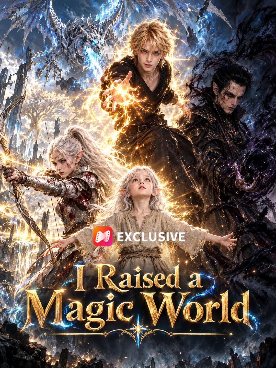 I Raised a Magic World short drama poster