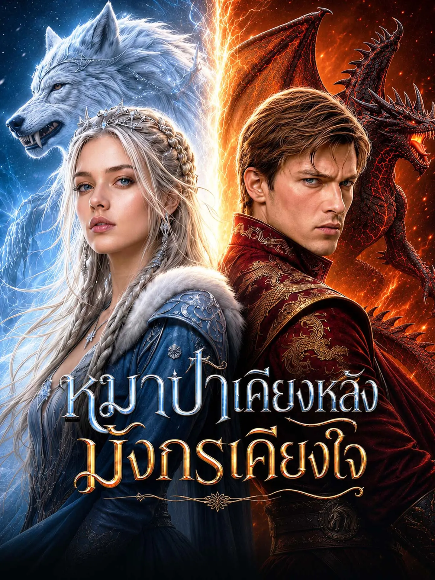[พากย์เสียง] หมาป่าเคียงหลัง มังกรเคียงใจ short drama poster