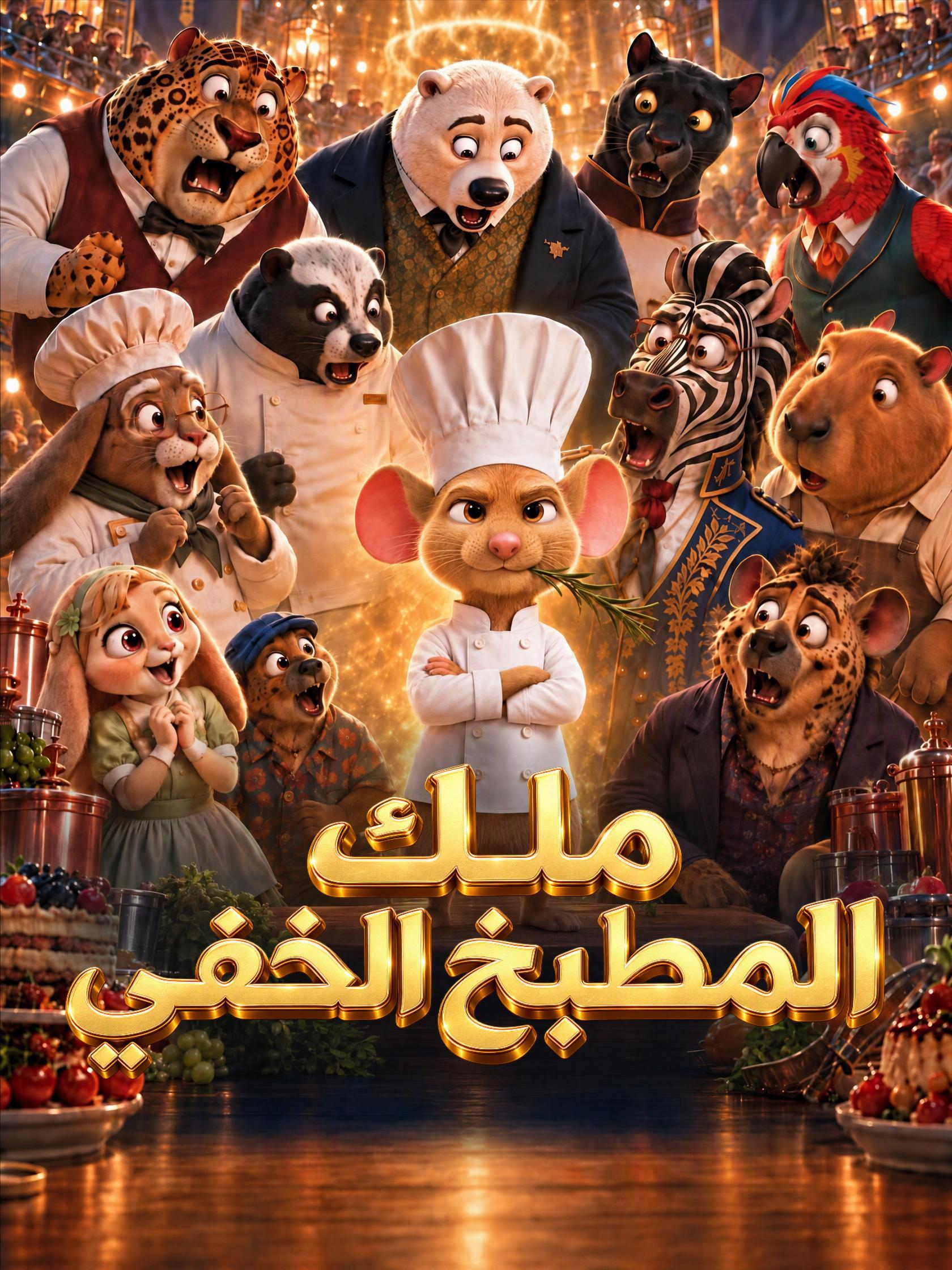 ملك المطبخ الخفي short drama poster