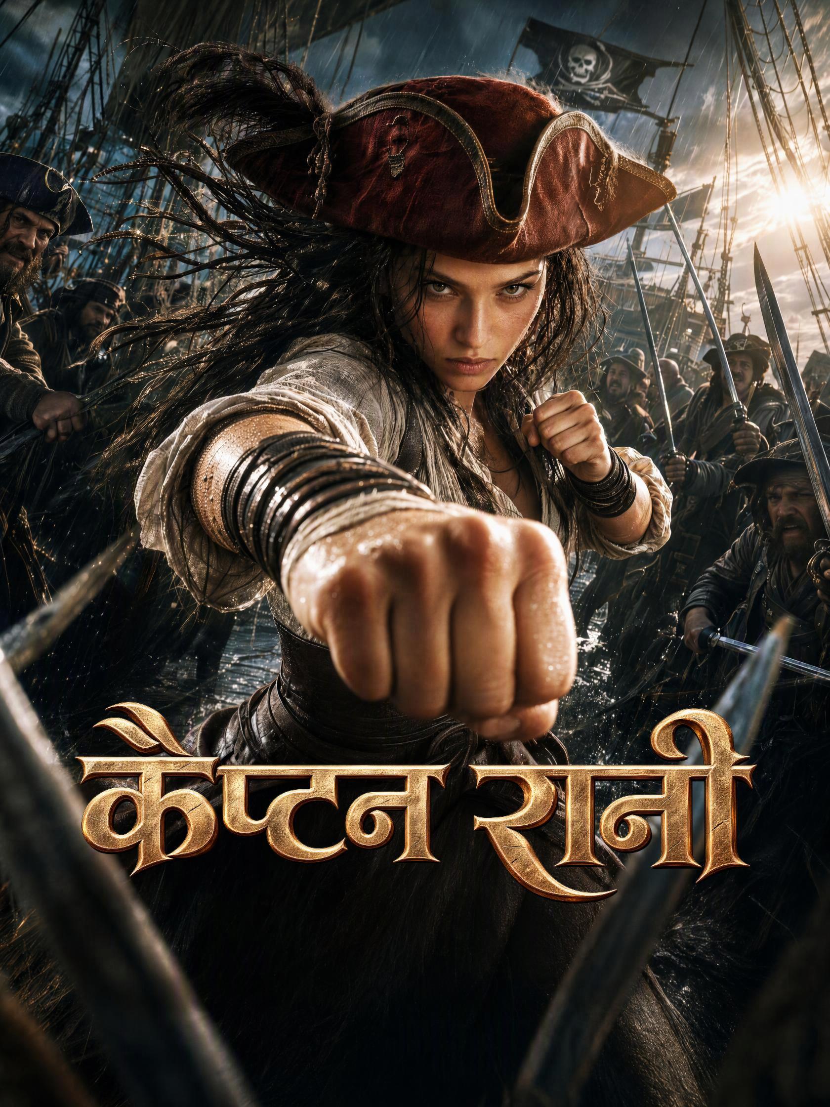 कैप्टन रानी short drama poster