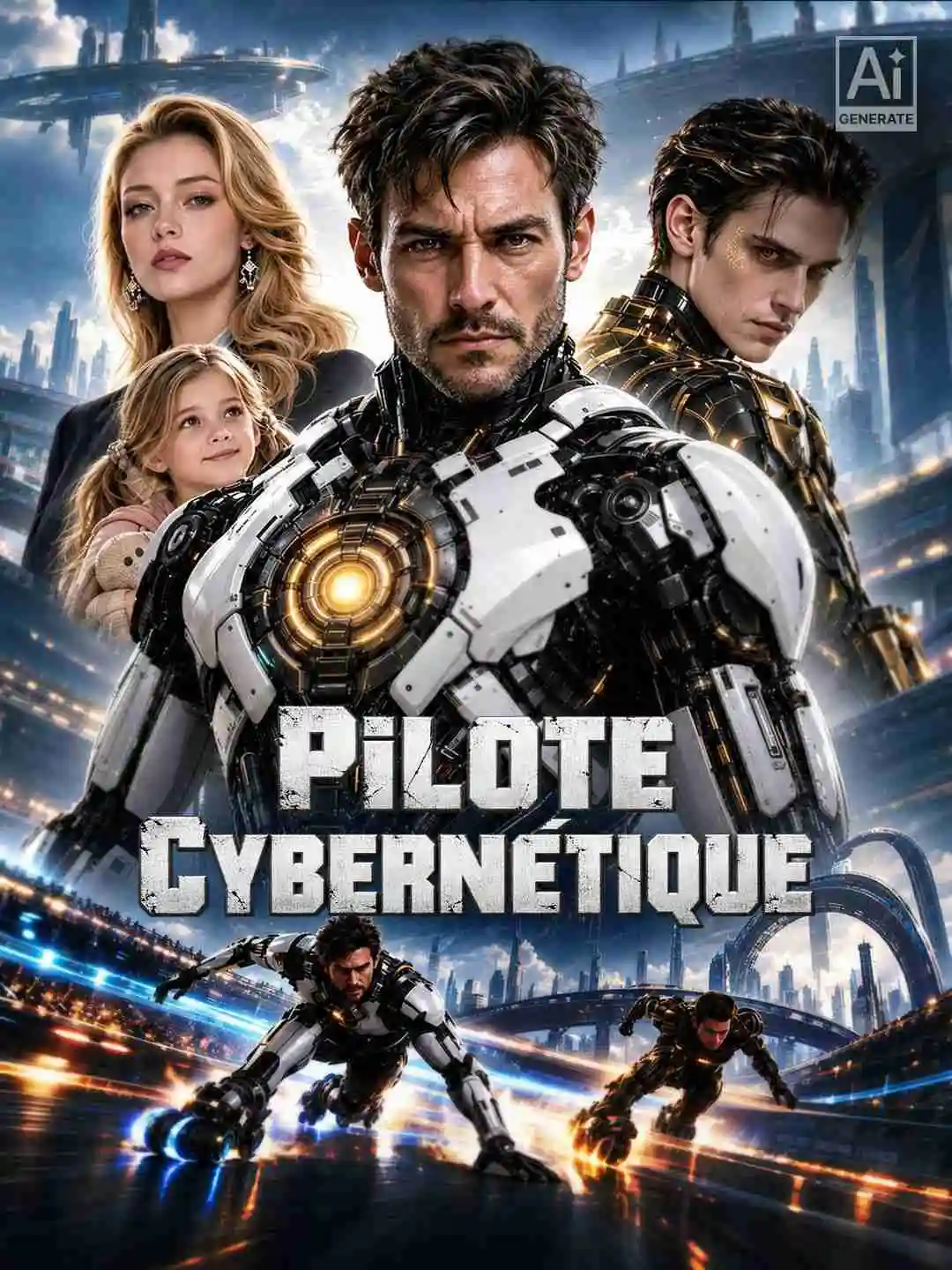 Pilote Cybernétique short drama poster