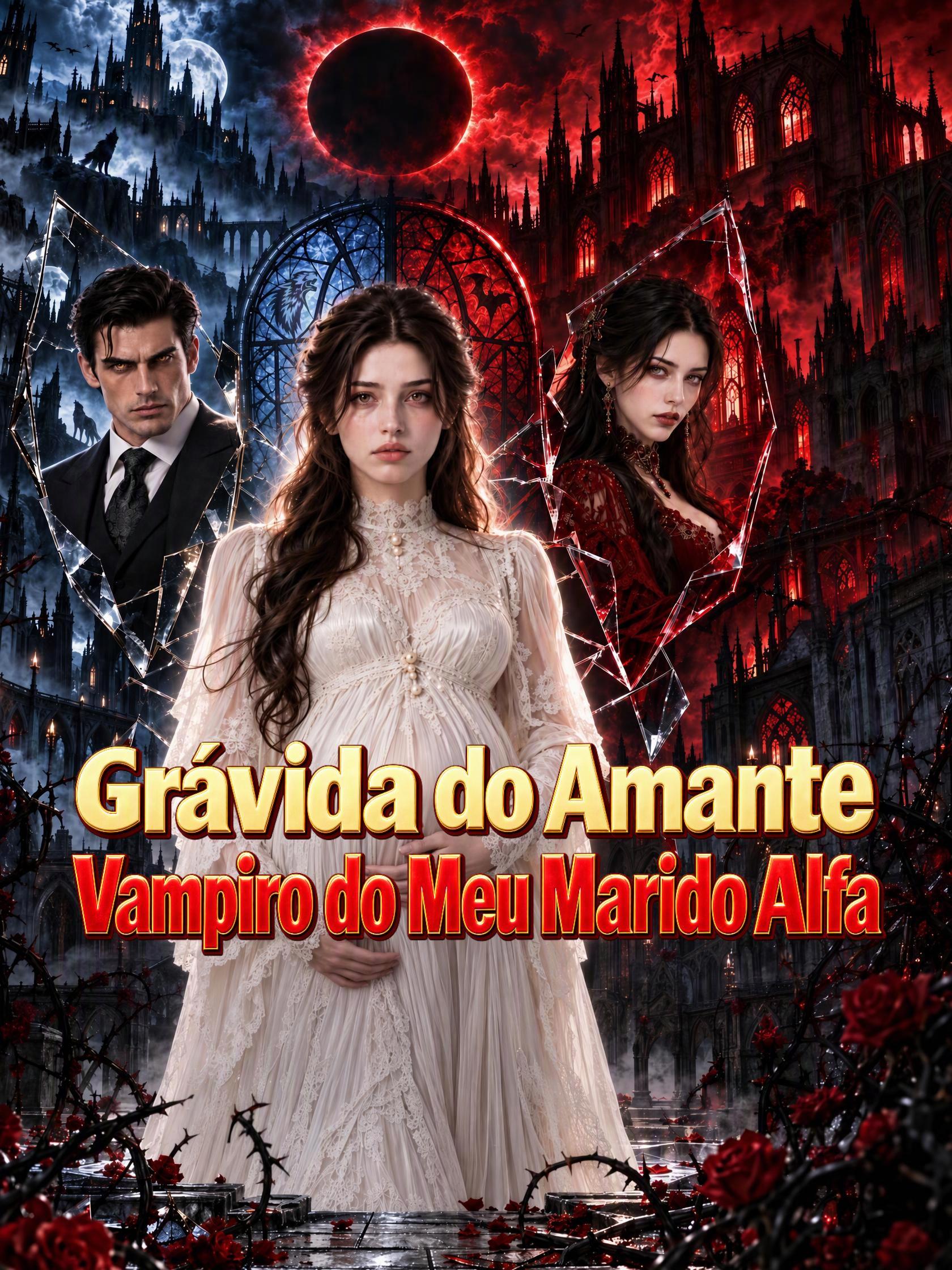 Grávida do Amante Vampiro do Meu Marido Alfa short drama poster