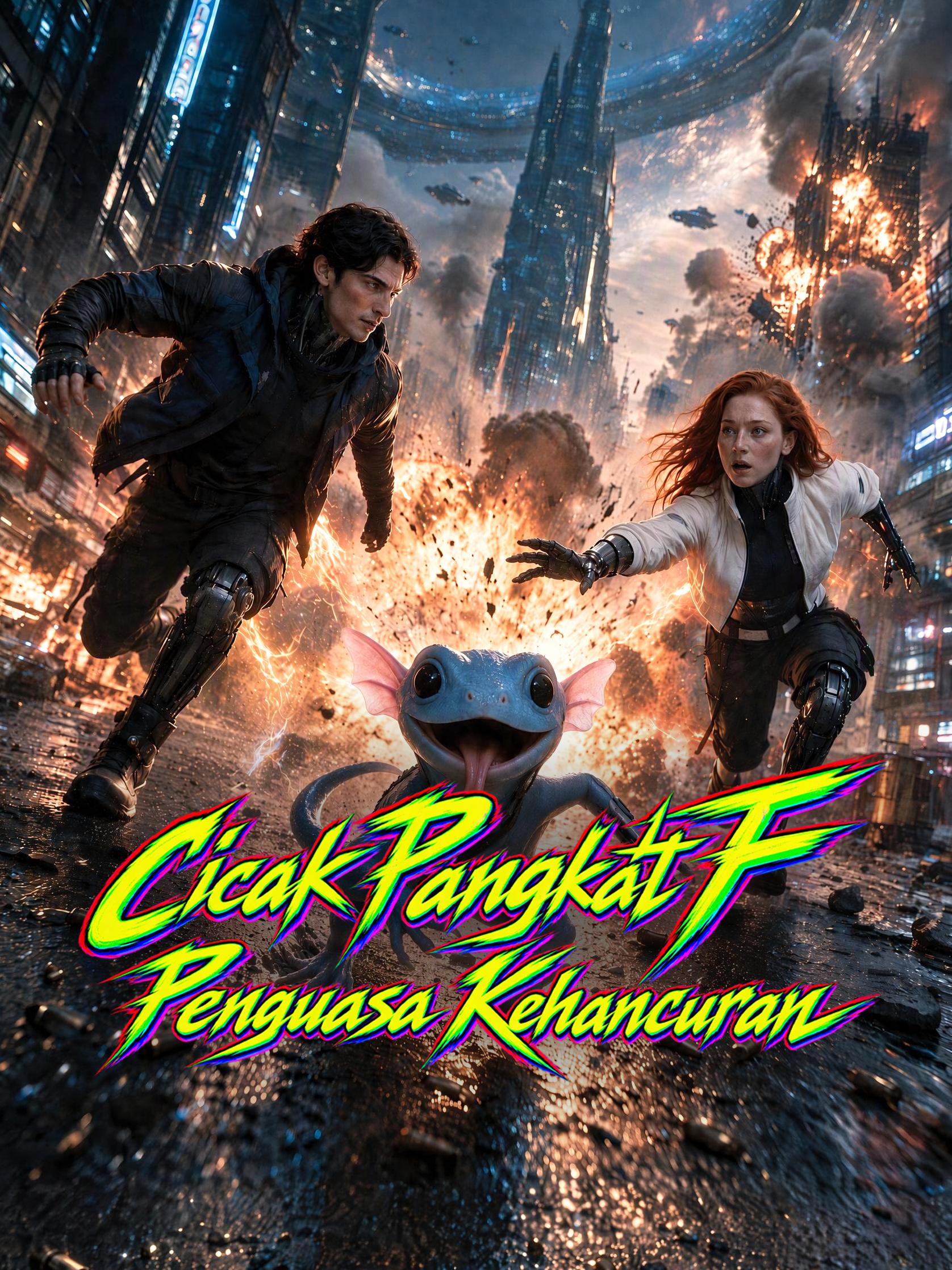 Cicak Pangkat F Penguasa Kehancuran short drama poster
