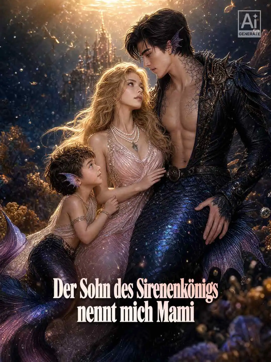 Der Sohn des Sirenenkönigs nennt mich Mami short drama poster