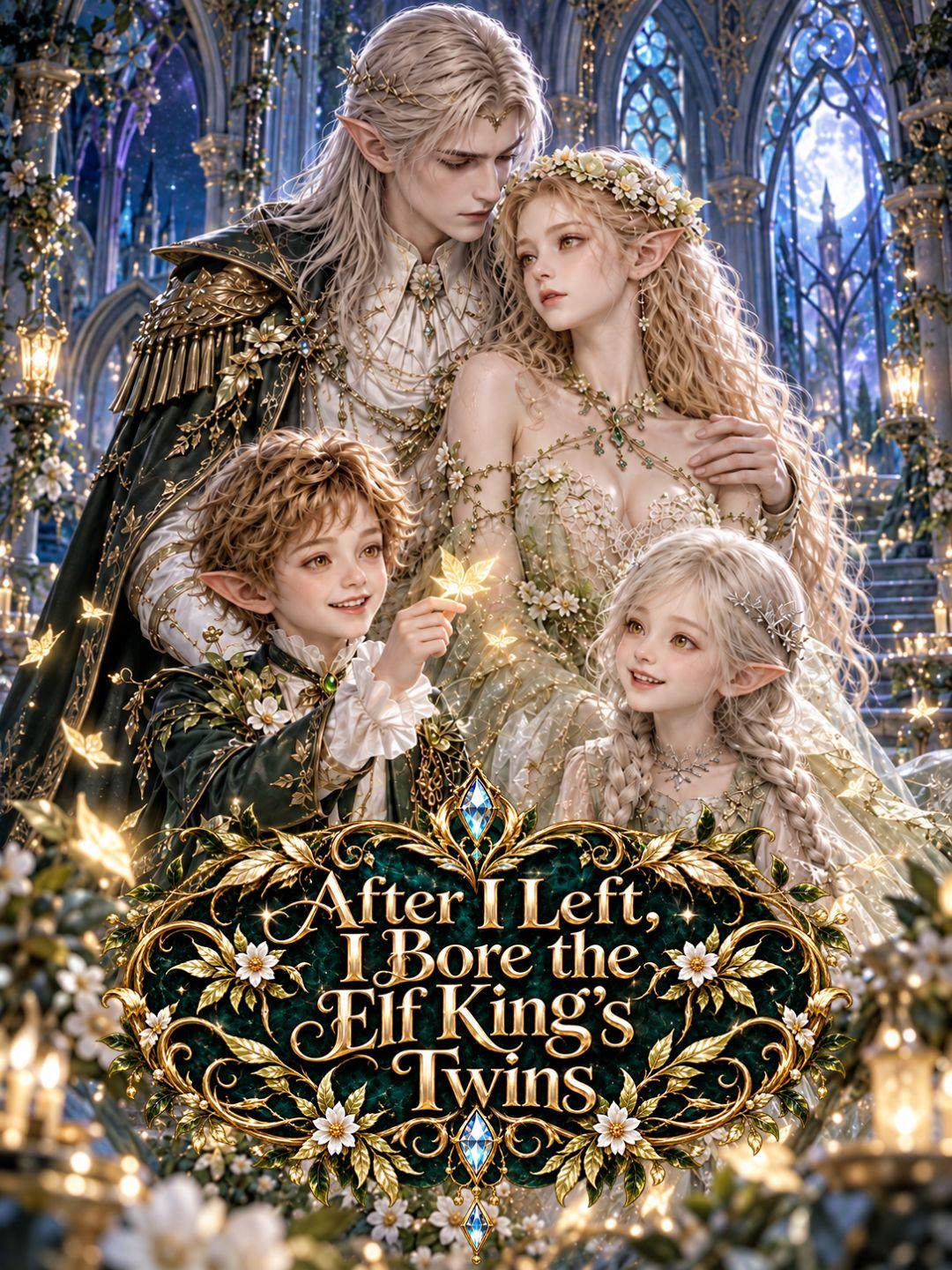 After I Left, I Bore the Elf King’s Twins short drama poster