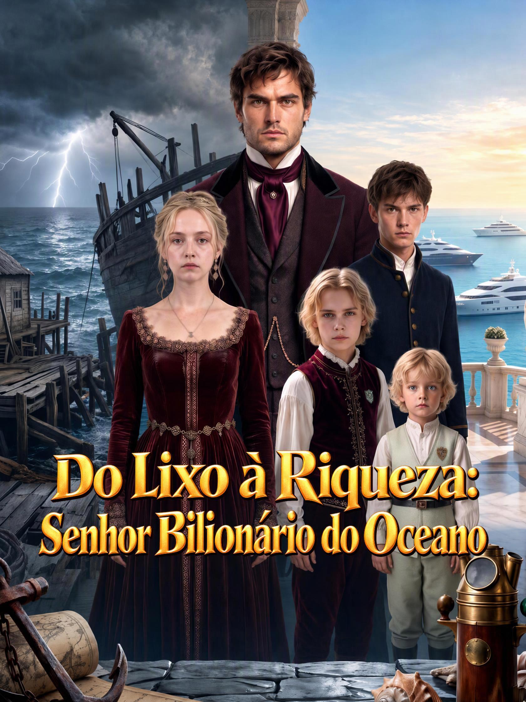 Do Lixo à Riqueza: Senhor Bilionário do Oceano short drama poster
