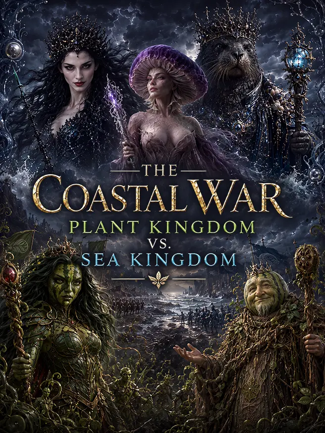 The Coastal War: Plant Kingdom VS. Sea Kingdom short drama poster