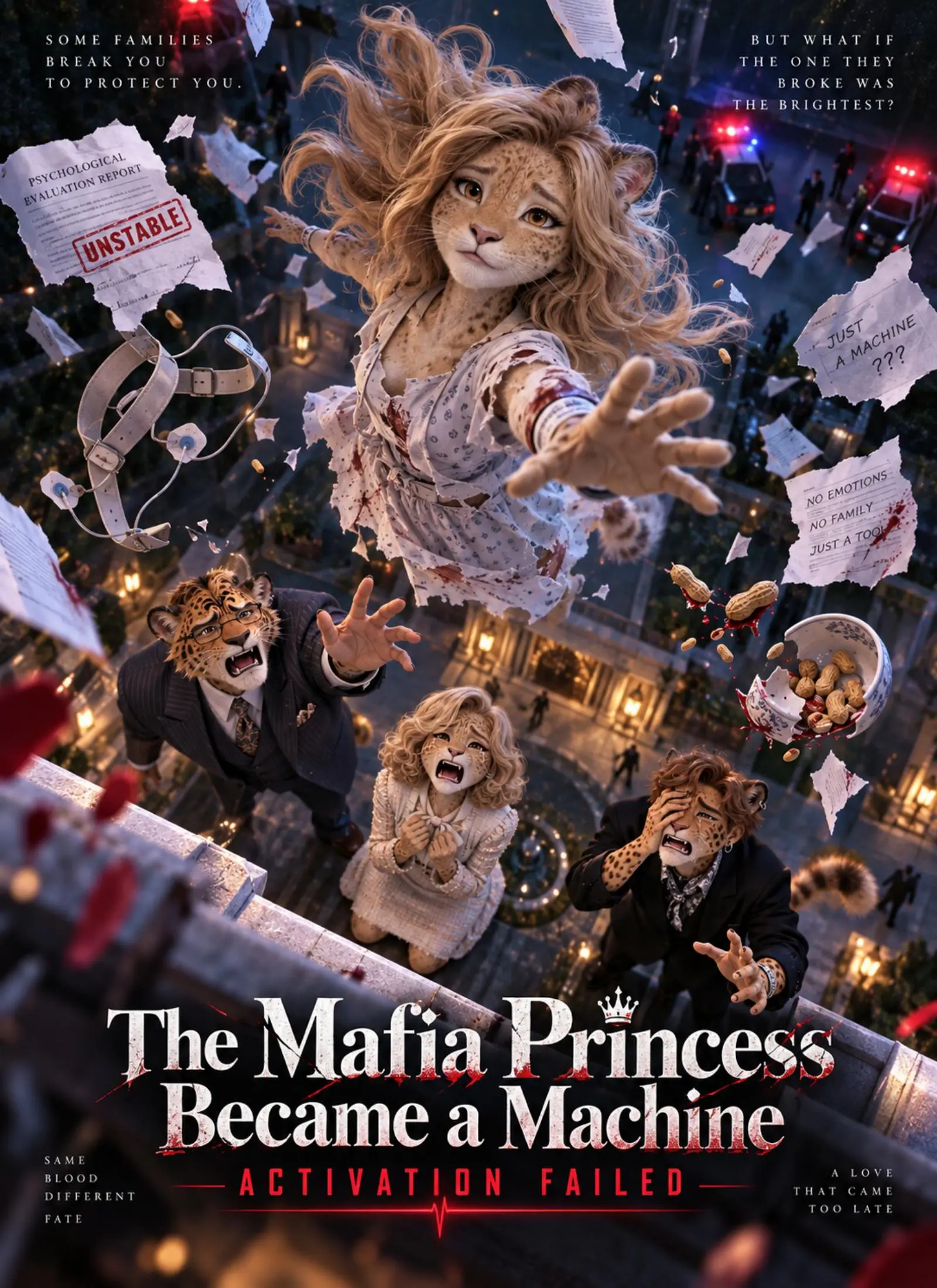 The Mafia Princess Became a Machine short drama poster
