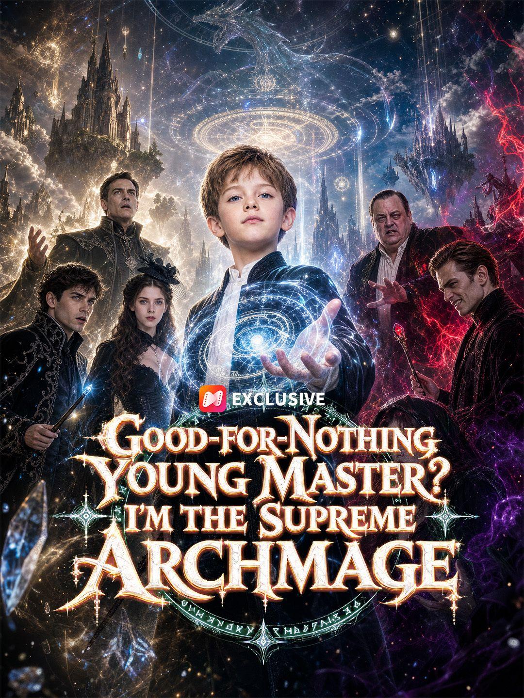 Good-for-Nothing Young Master? I'm the Supreme Archmage short drama poster