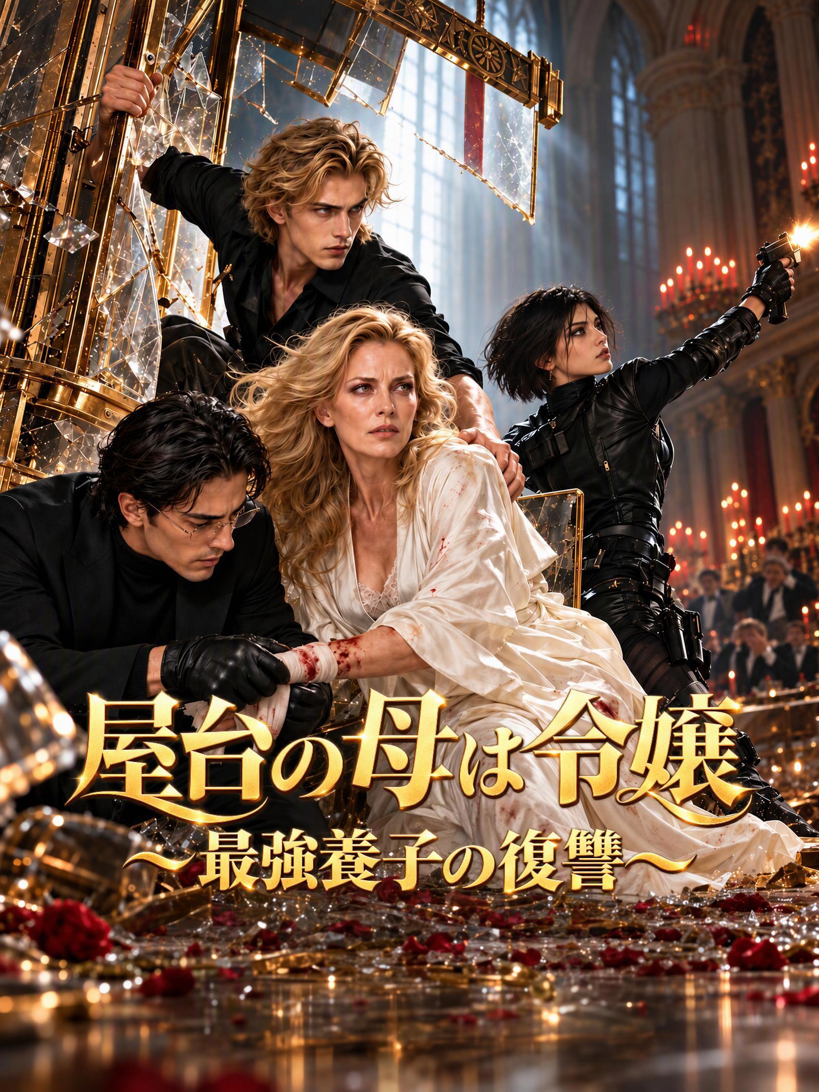 屋台の母は令嬢～最強養子の復讐～ short drama poster