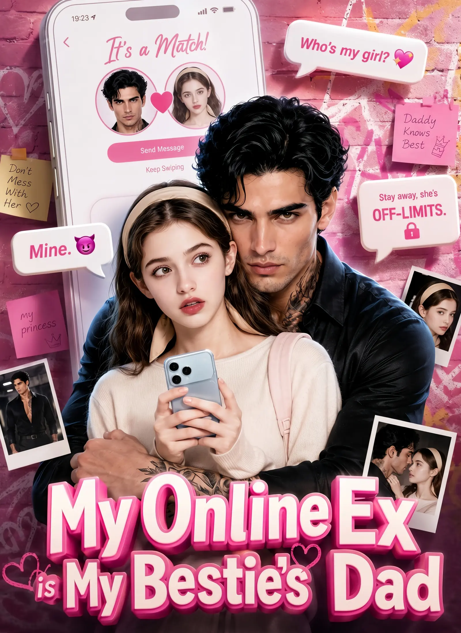 My Online Ex is My Bestie's Dad short drama poster