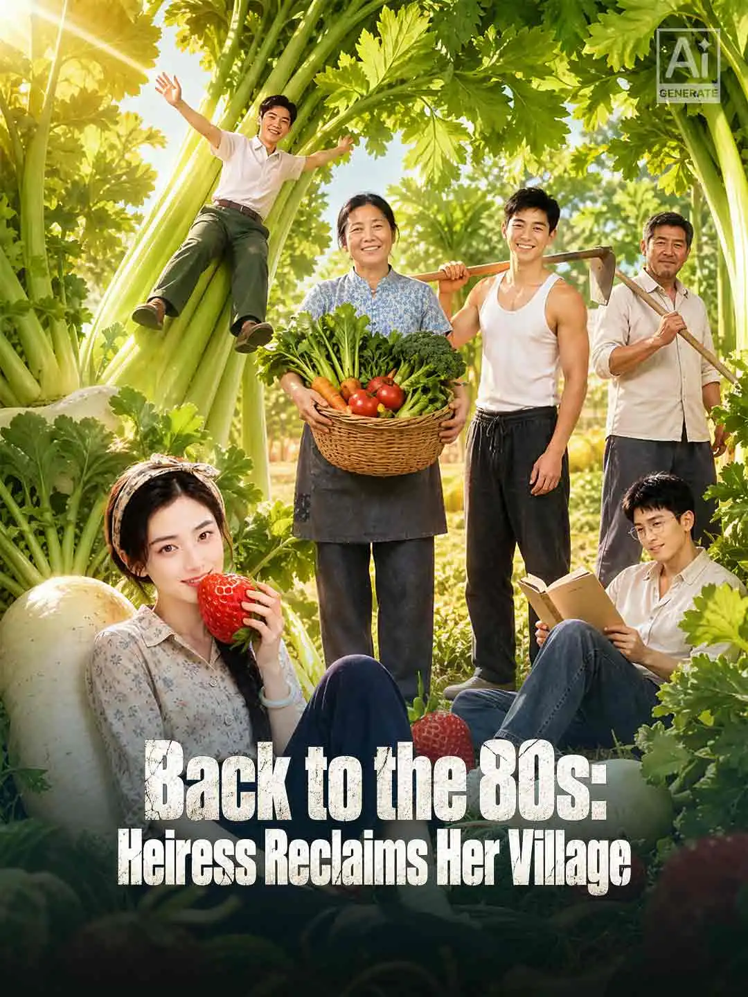 Back to the 80s: Heiress Reclaims Her Village short drama poster