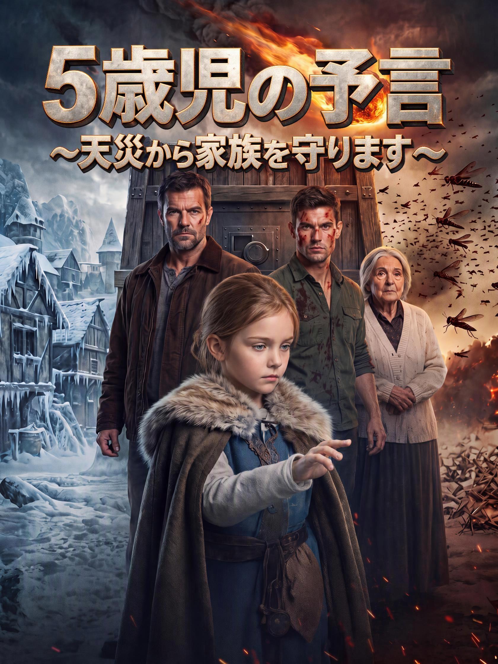 5歳児の予言～天災から家族を守ります～ short drama poster