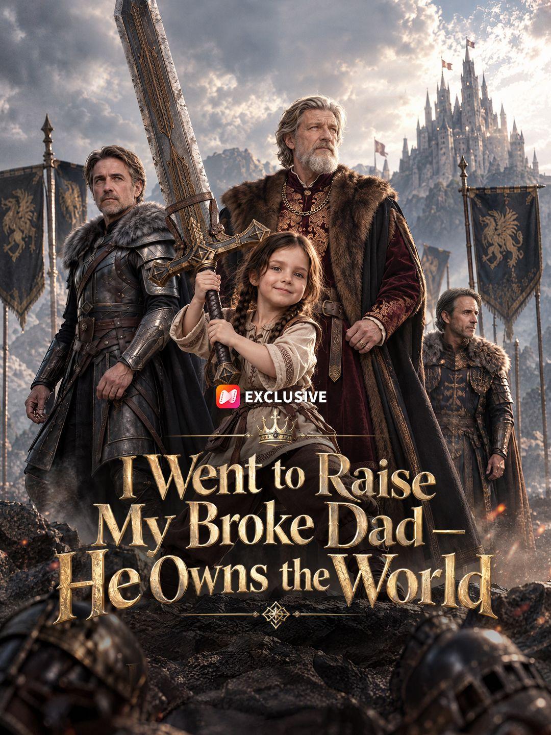 I Went to Raise My Broke Dad — He Owns the World short drama poster