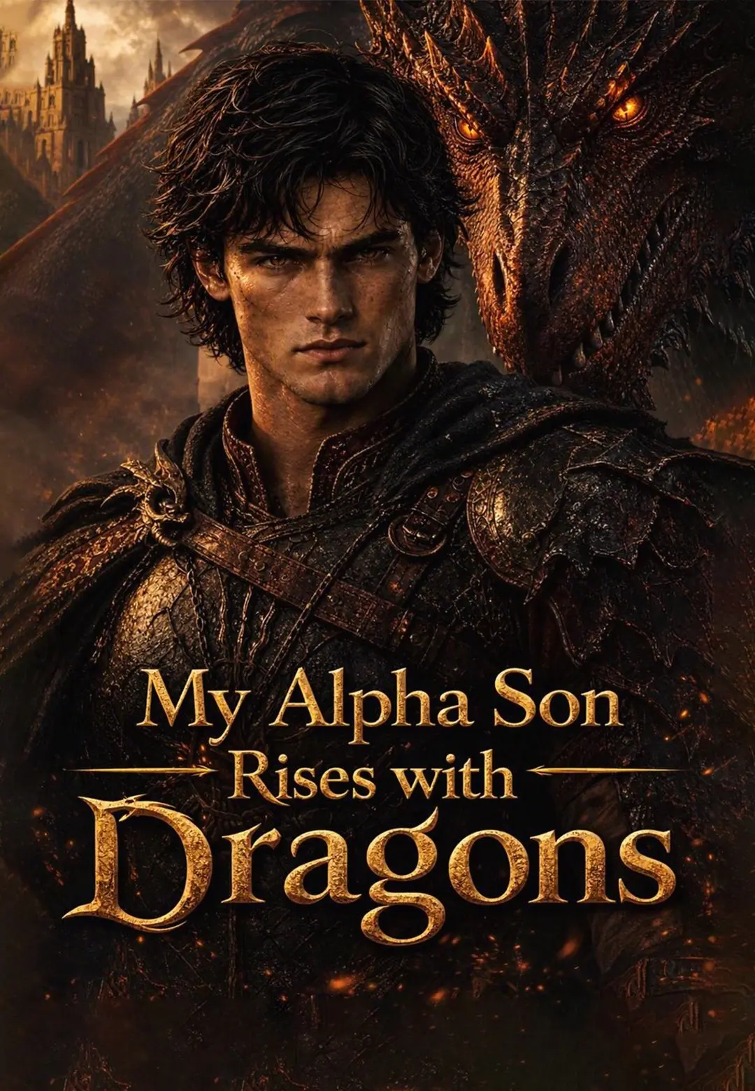 My Alpha Son Rises with Dragons short drama poster