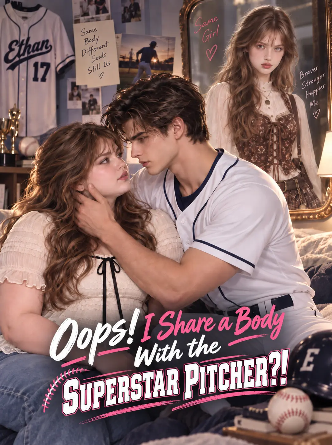 Ooops! I Share a Body With the Superstar Pitcher?! short drama poster
