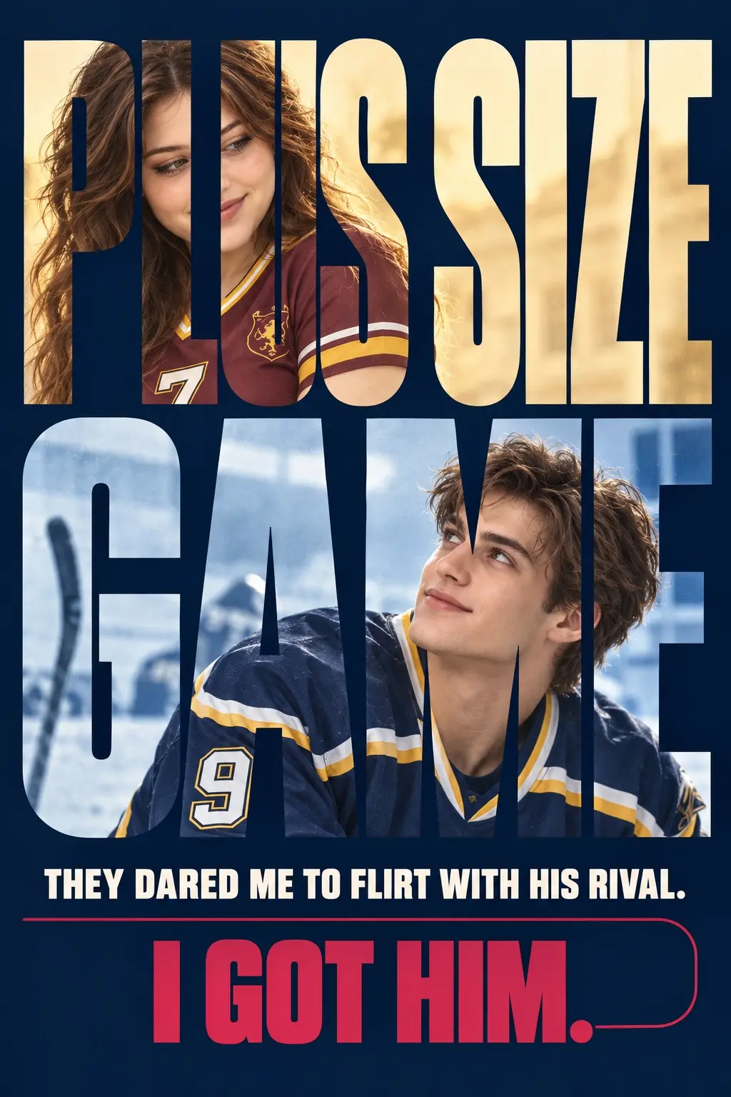 Plus Size Game: They Dared Me to Flirt with His Rival. I Got Him. short drama poster