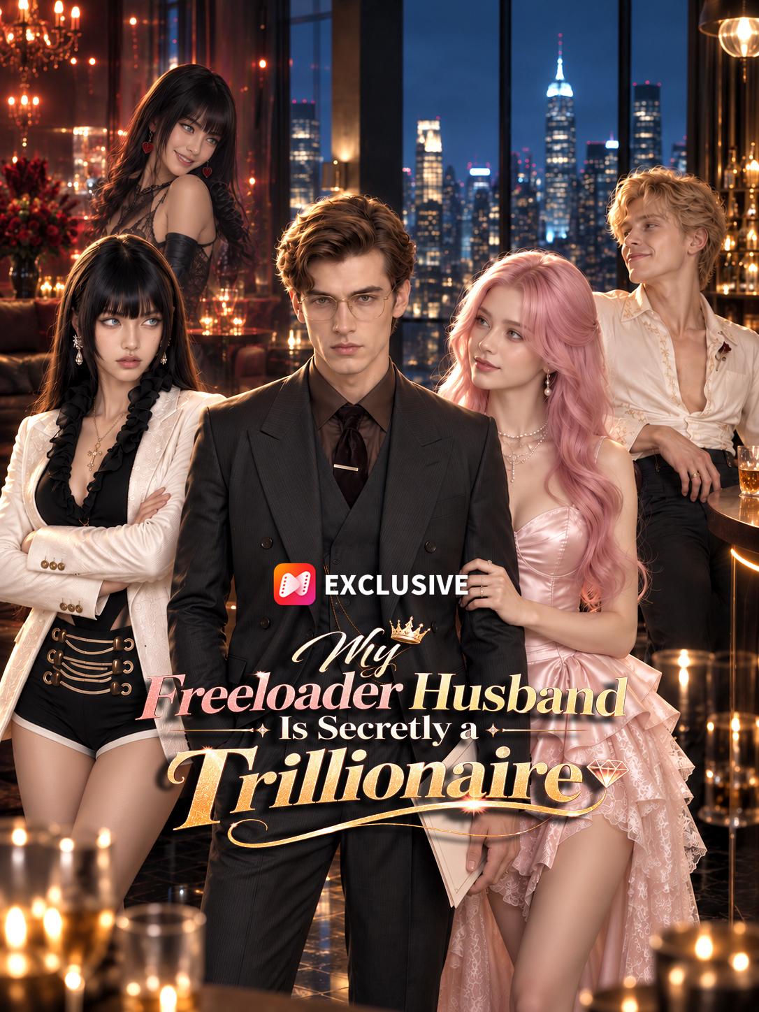 My Freeloader Husband Is Secretly a Trillionaire short drama poster