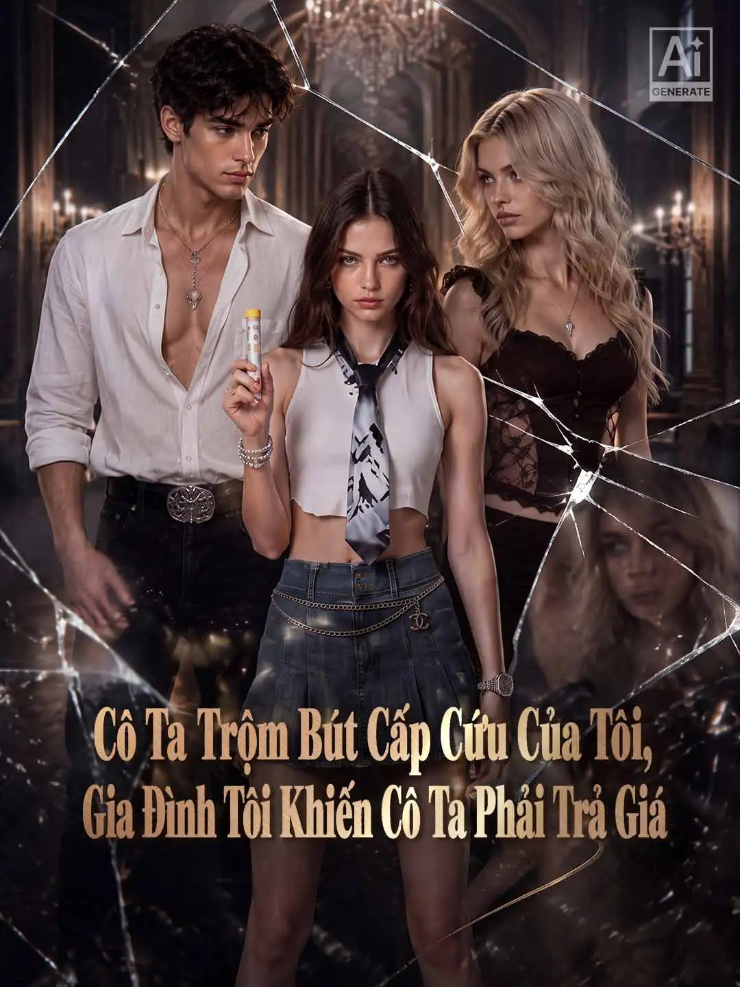 Cô Ta Trộm Bút Cấp Cứu Của Tôi, Gia Đình Tôi Khiến Cô Ta Phải Trả Giá short drama poster