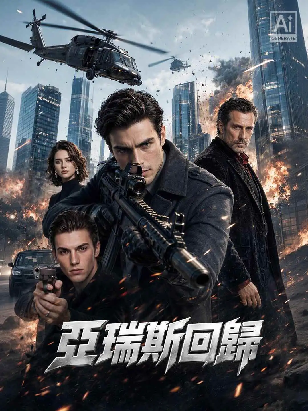 亞瑞斯回歸 short drama poster
