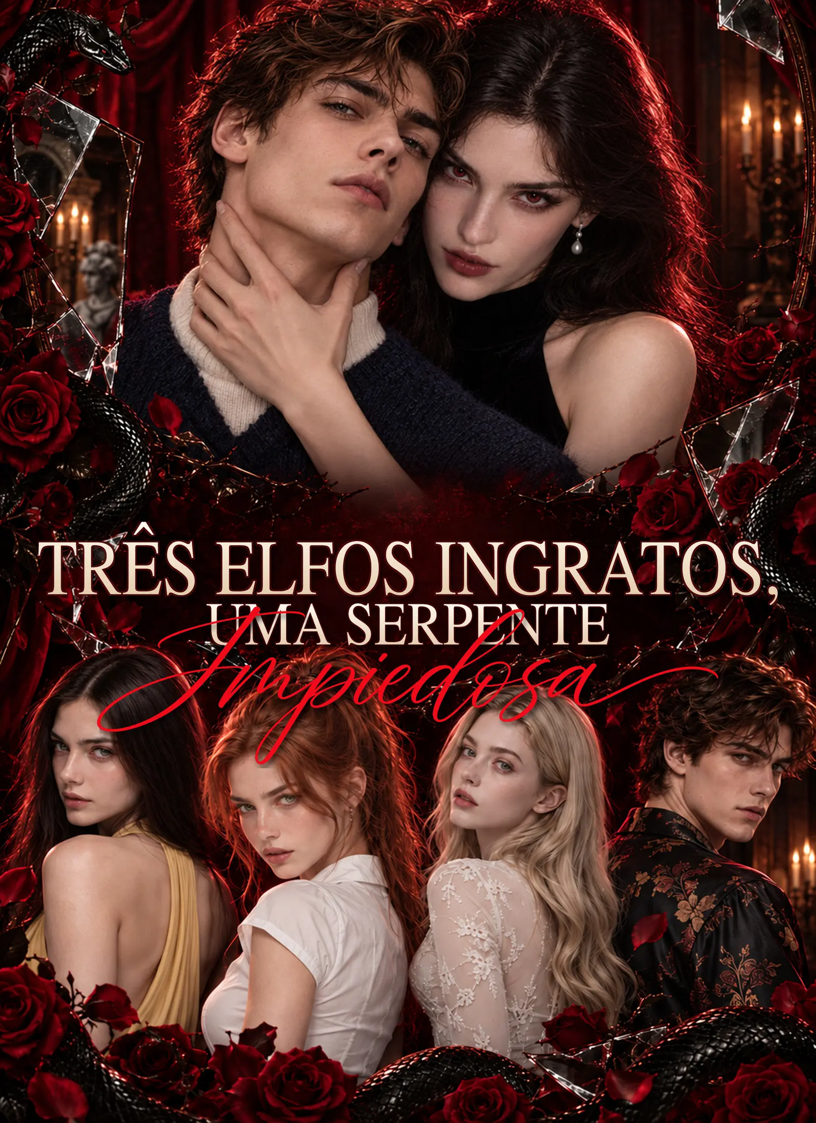 Três Elfos Ingratos, Uma Serpente Impiedosa short drama poster