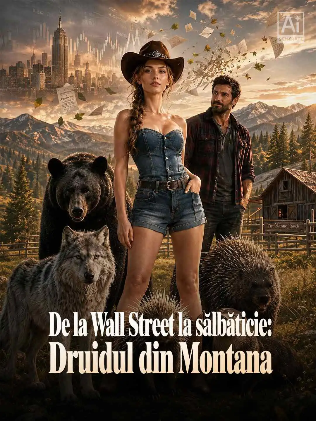 De la Wall Street la sălbăticie: Druidul din Montana short drama poster