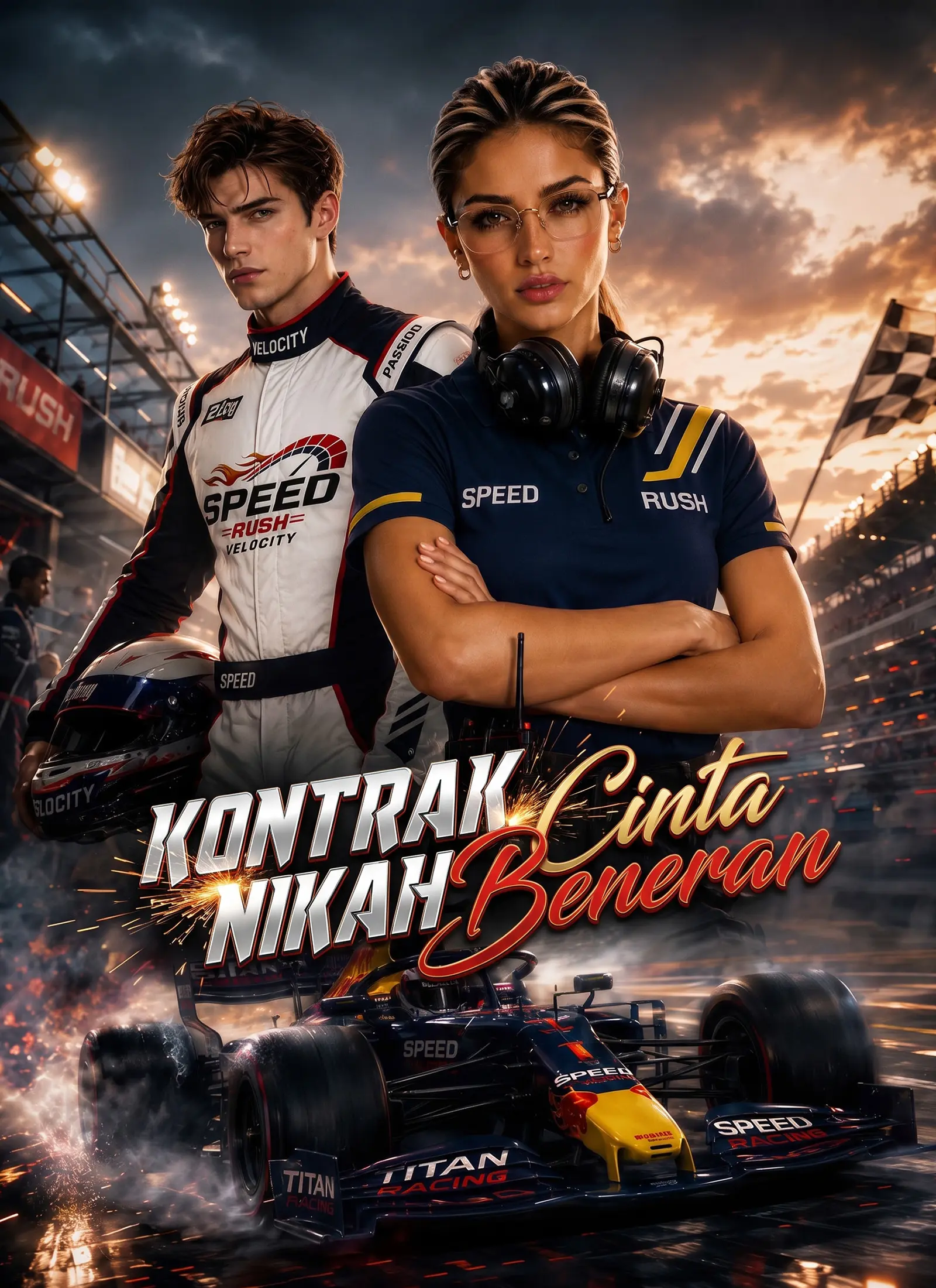 Kontrak Nikah, Cinta Beneran short drama poster