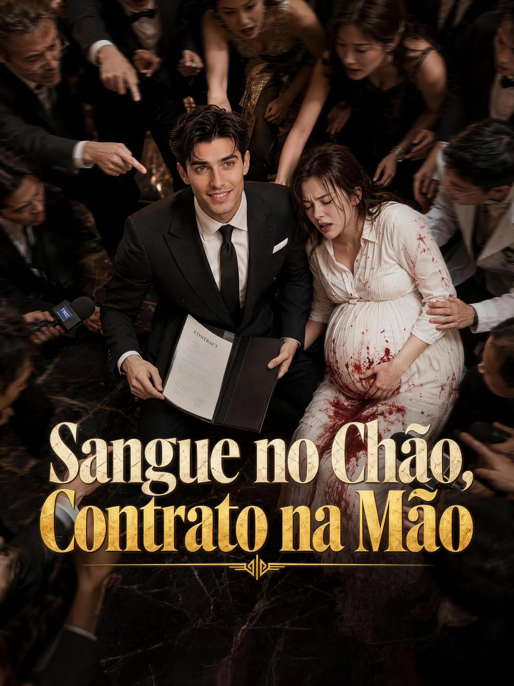 Sangue no Chão, Contrato na Mão short drama poster