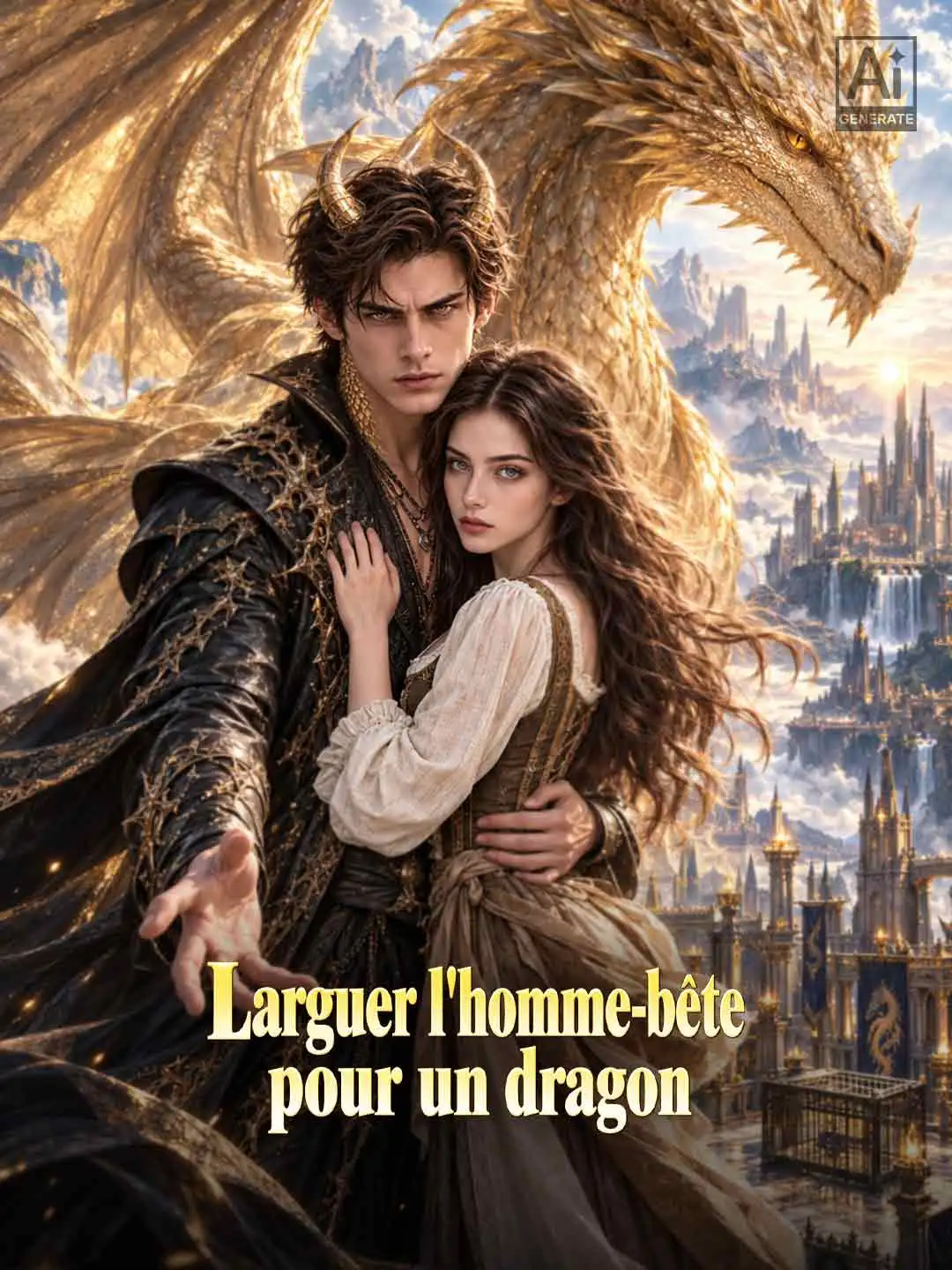 Larguer l'homme-bête pour un dragon short drama poster