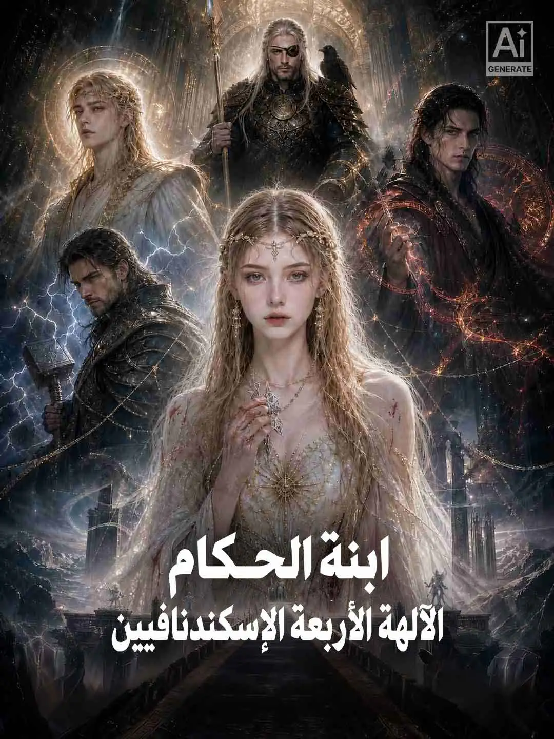 ابنة الحكام الآلهة الأربعة الإسكندنافيين short drama poster
