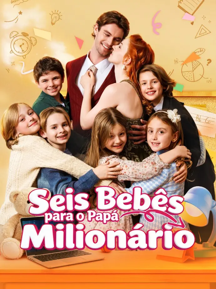 Billionaire Daddy, You have Sextuplets! short drama poster