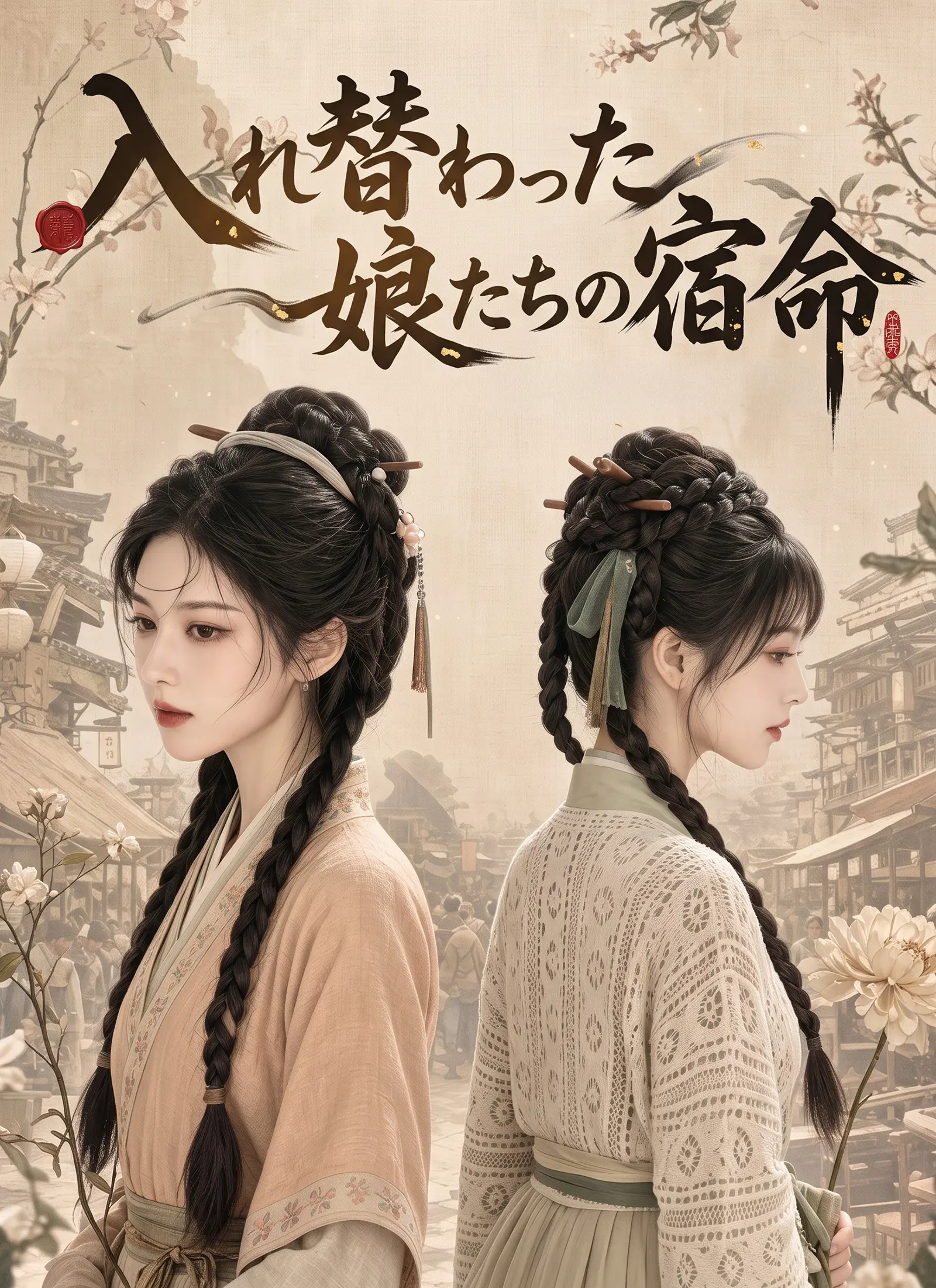 入れ替わった娘たちの宿命 short drama poster