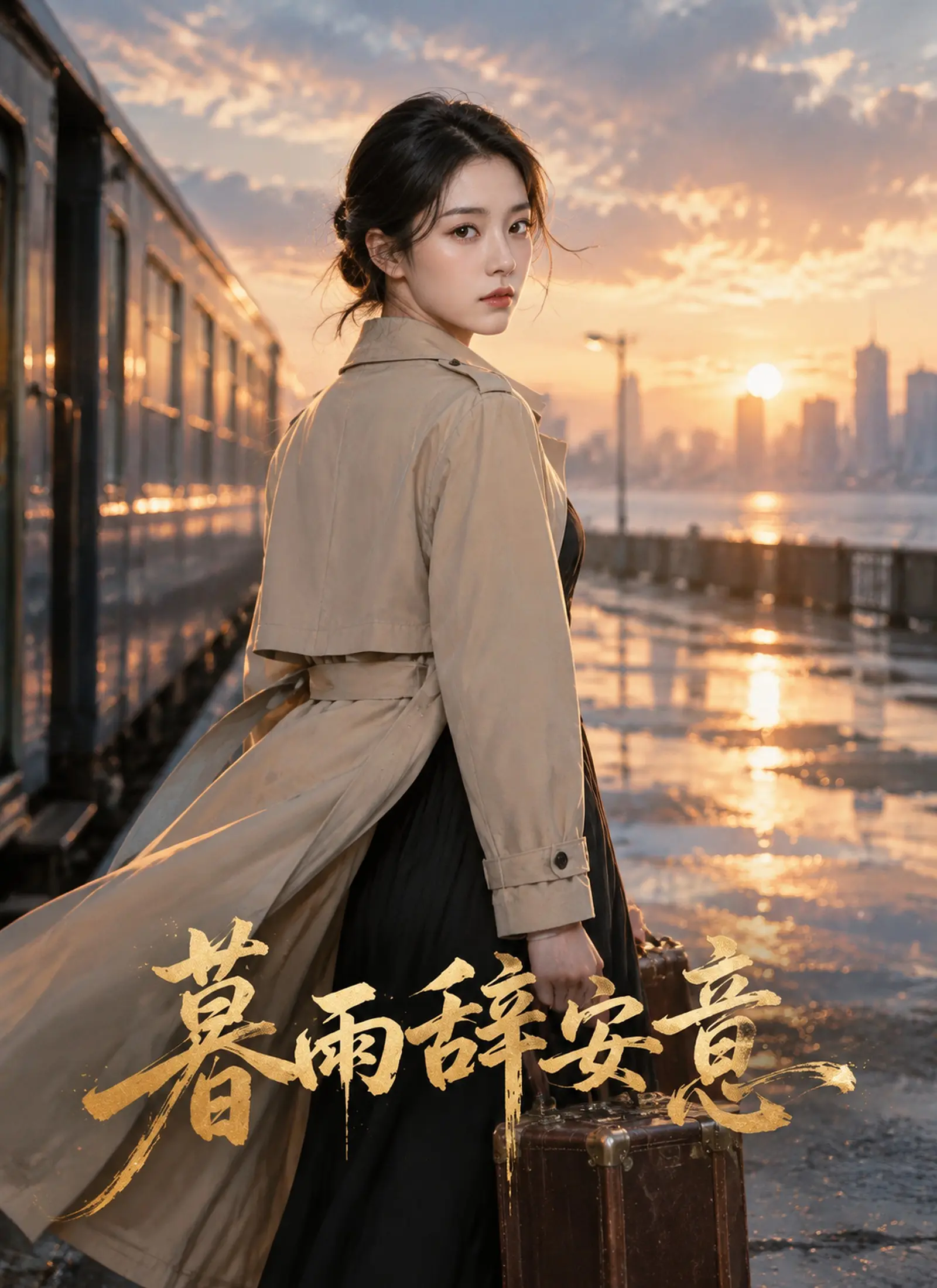 暮雨辭安意 short drama poster