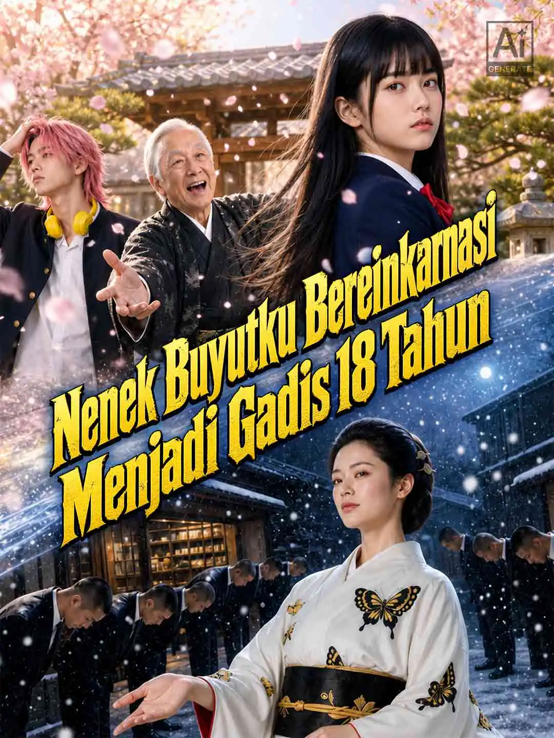 Nenek Buyutku Bereinkarnasi Menjadi Gadis 18 Tahun short drama poster