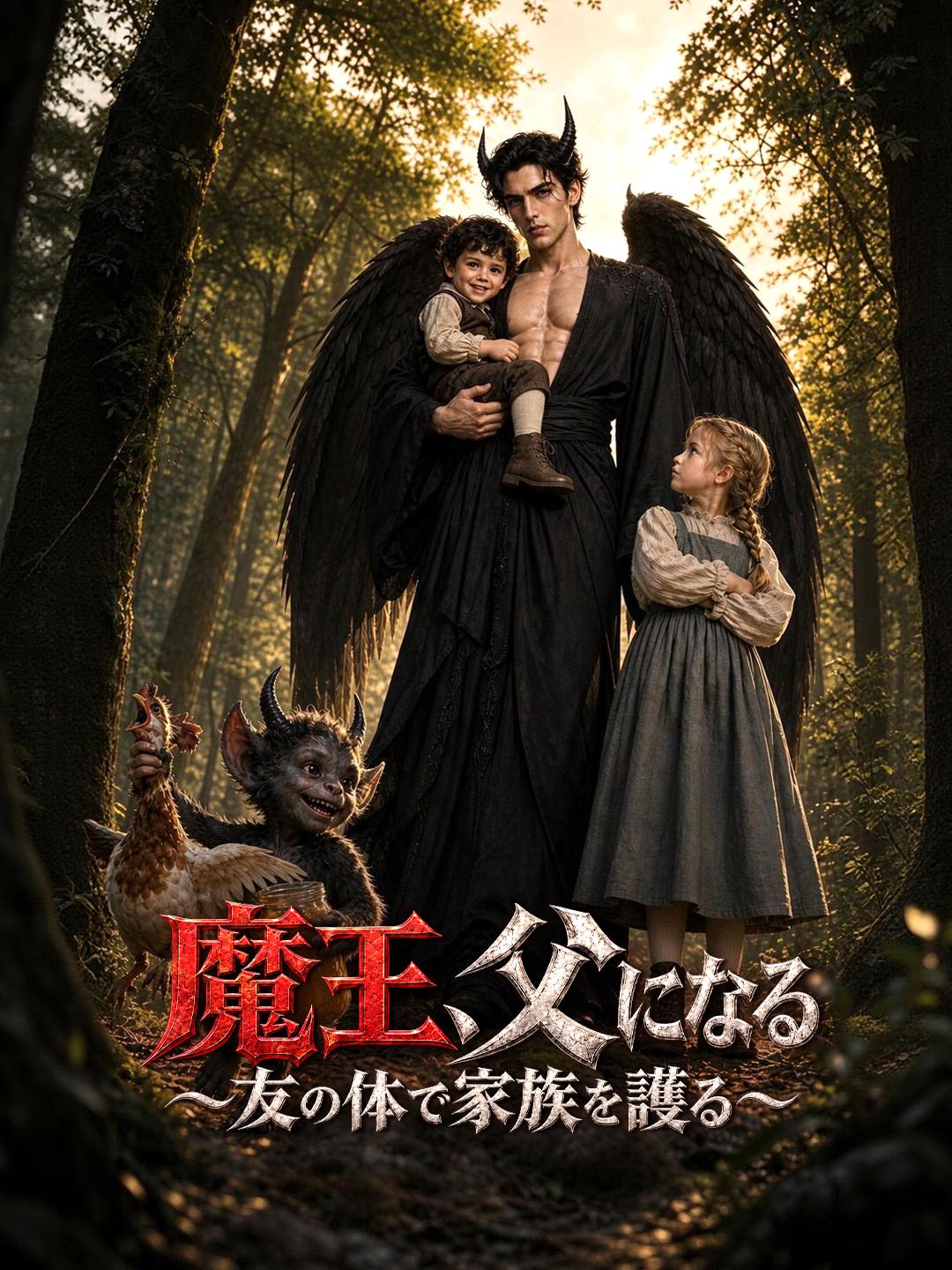 魔王、父になる～友の体で家族を護る～ short drama poster