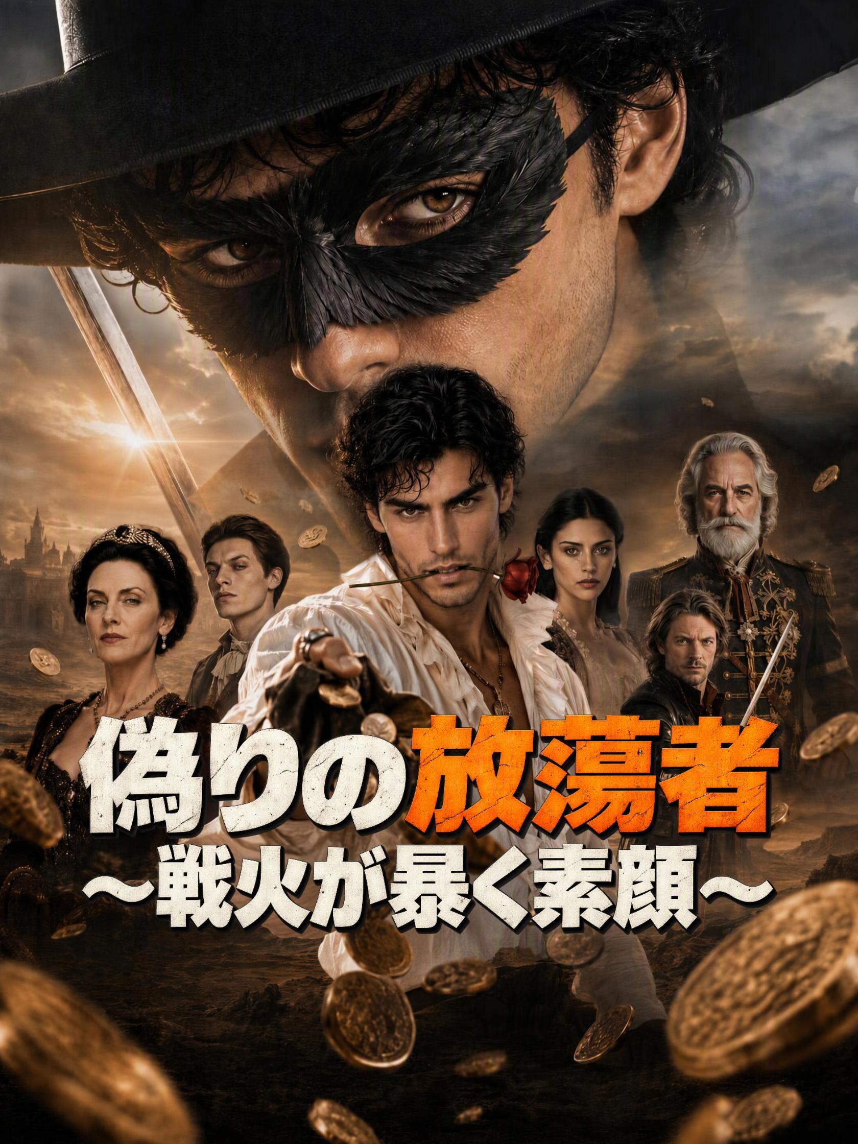 偽りの放蕩者～戦火が暴く素顔～ short drama poster