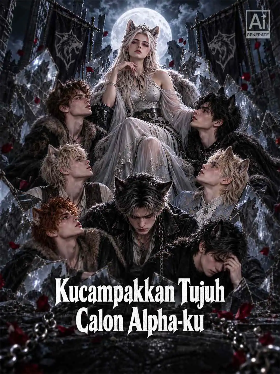 Kucampakkan Tujuh Calon Alpha-ku short drama poster