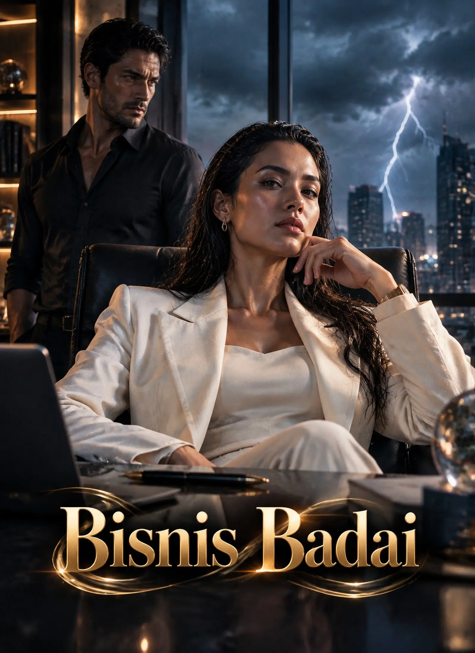 [Dubbing] Bisnis Badai short drama poster