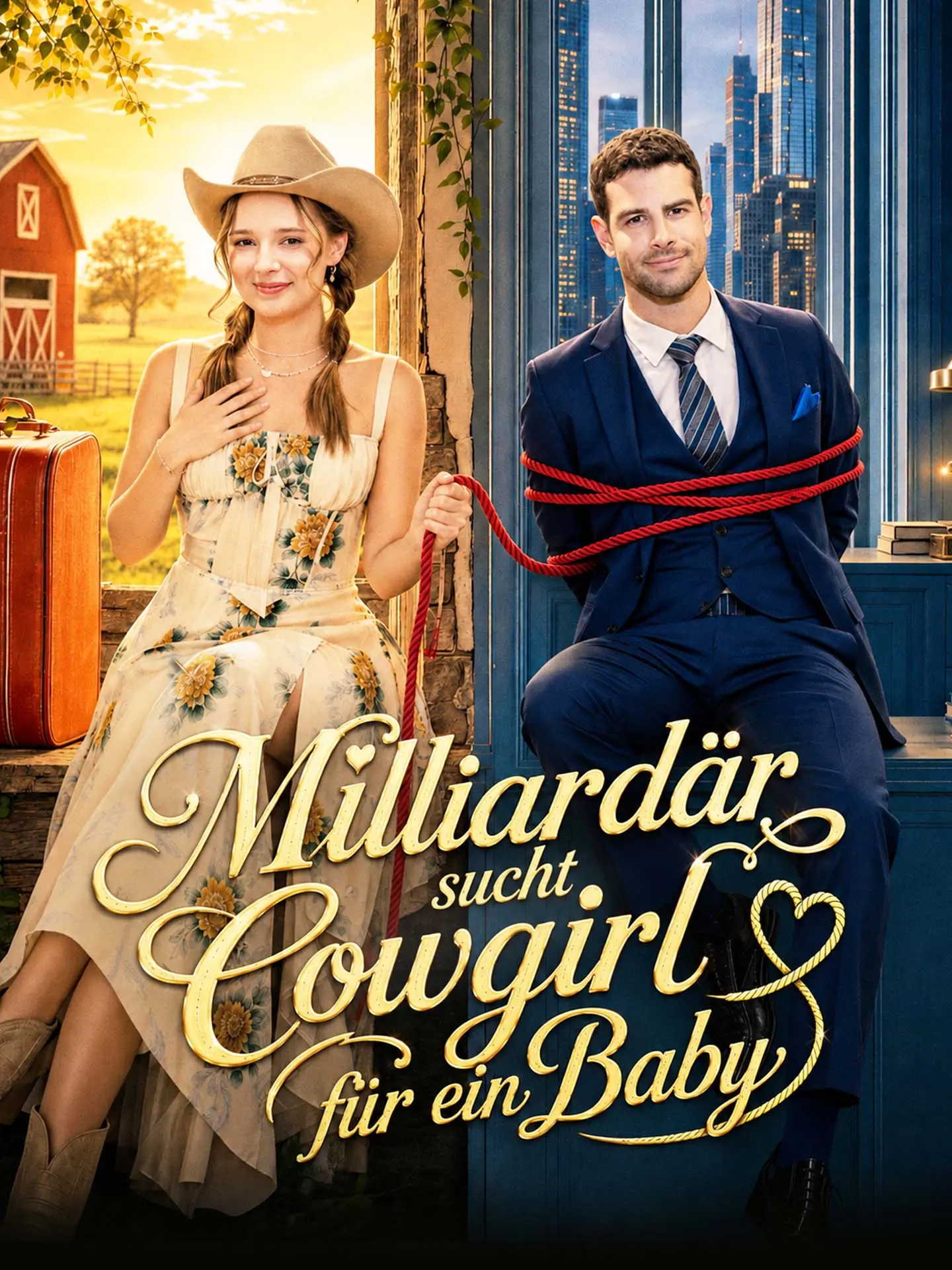 Milliardär sucht Cowgirl für ein Baby short drama poster