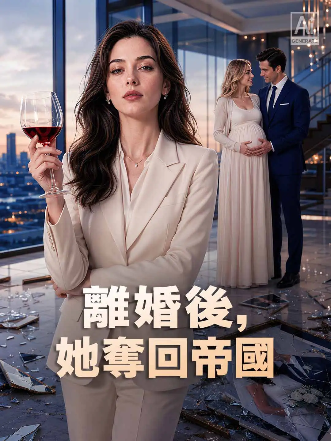 離婚後，她奪回帝國 short drama poster