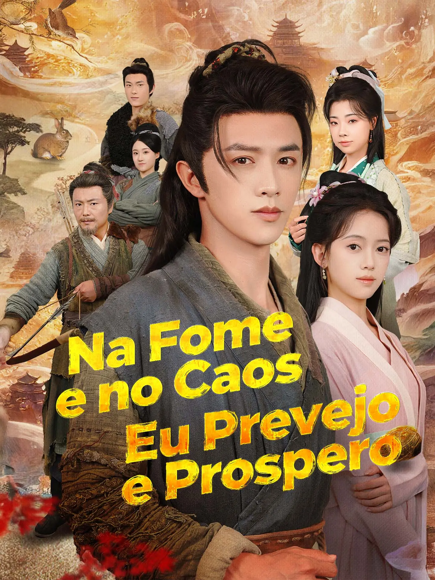 Na Fome e no Caos, Eu Prevejo e Prospero short drama poster